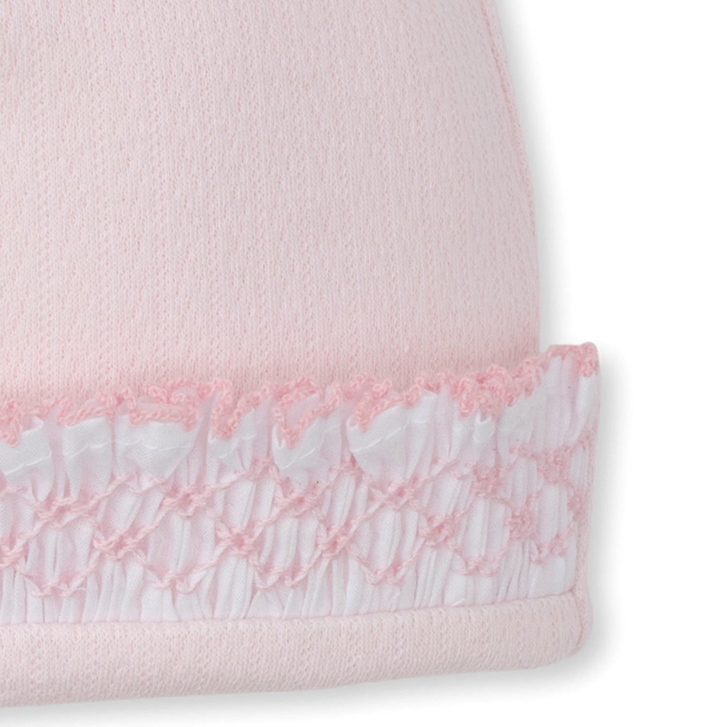 Pink Smocked Hat