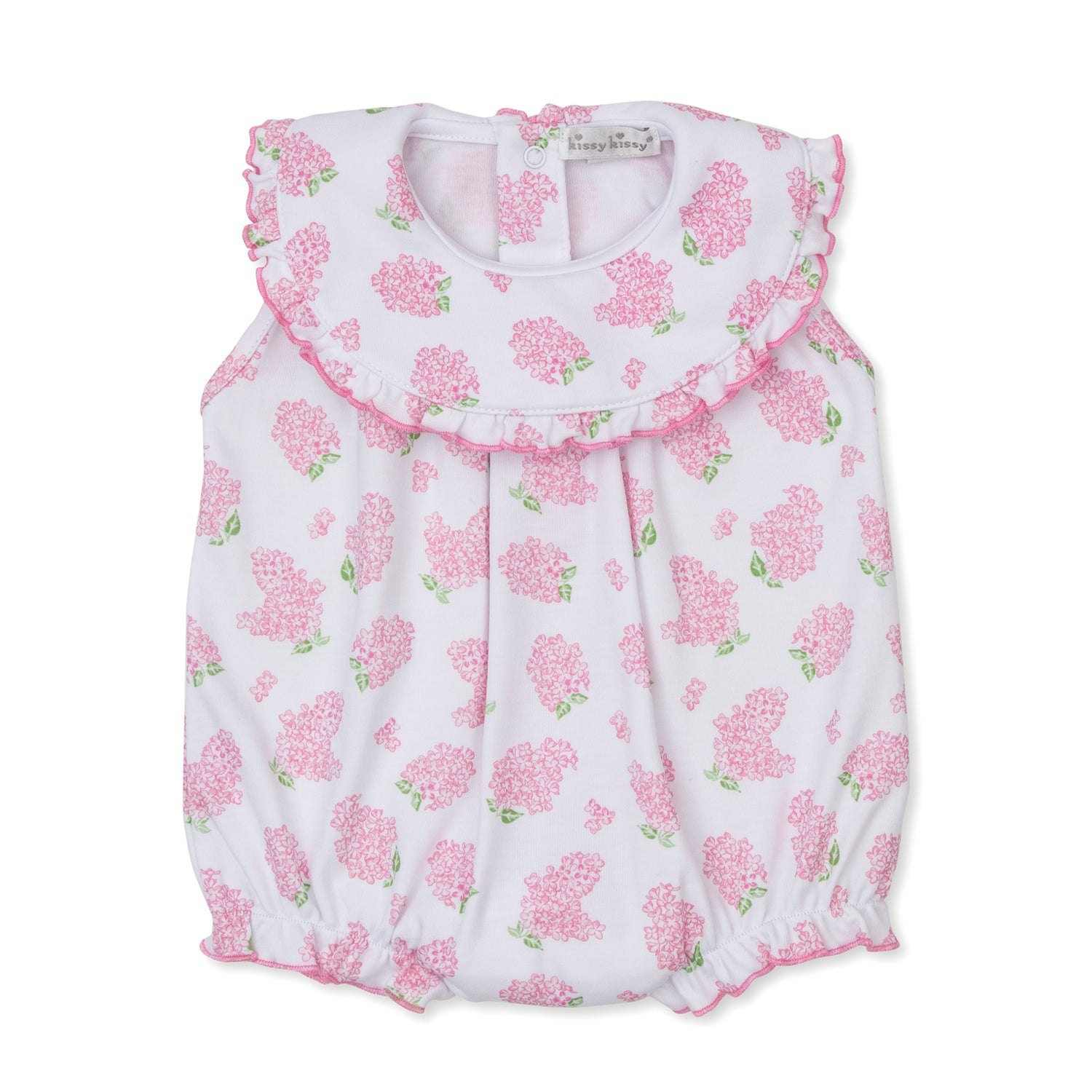 Pink Hydrangea Romper