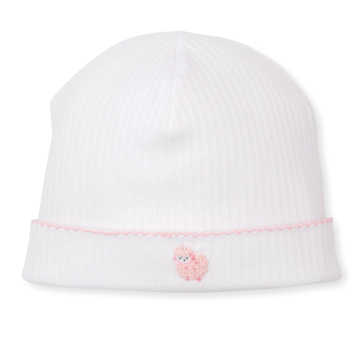 Pink Sheep Embroidered Hat