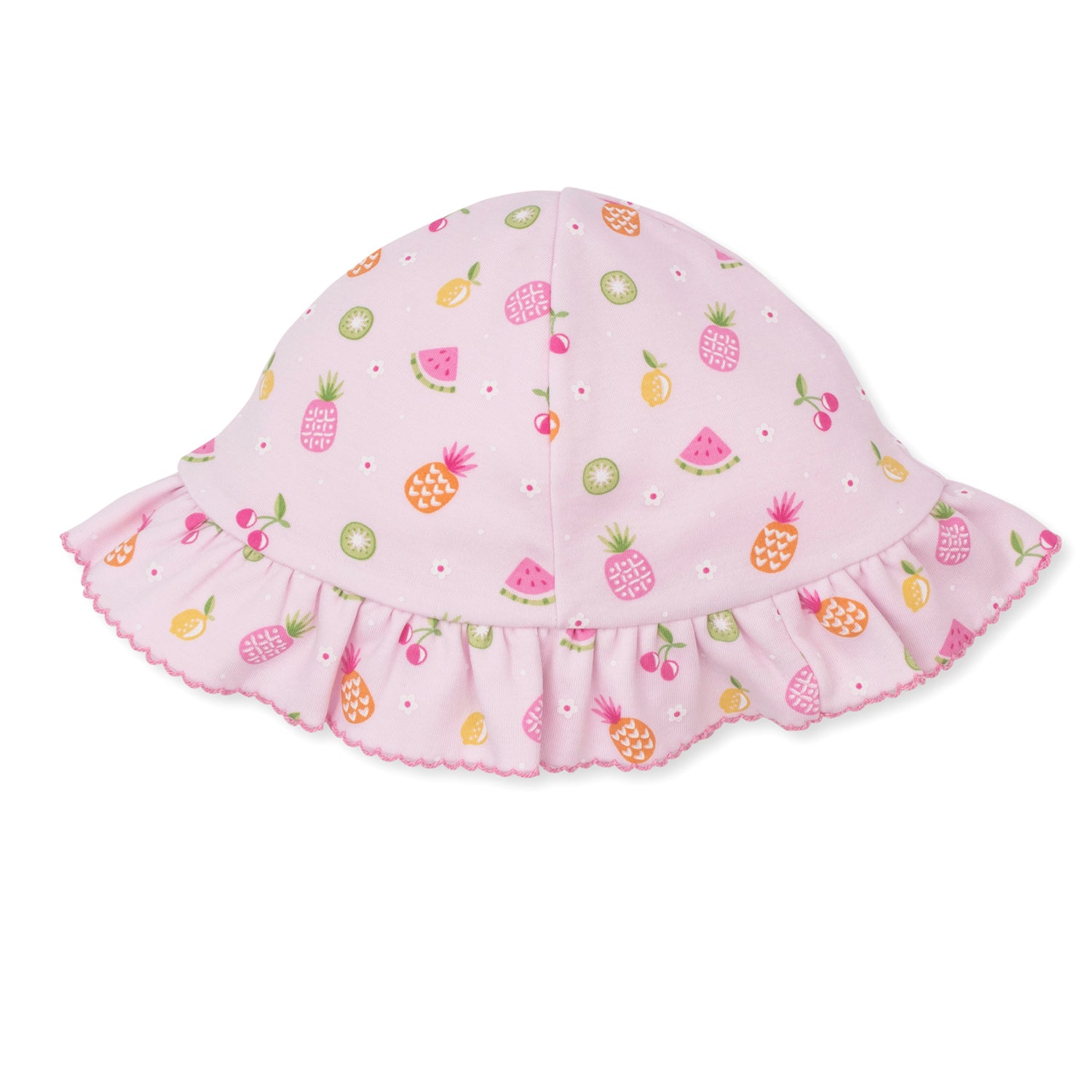 Pink Fruit Floppy Hat