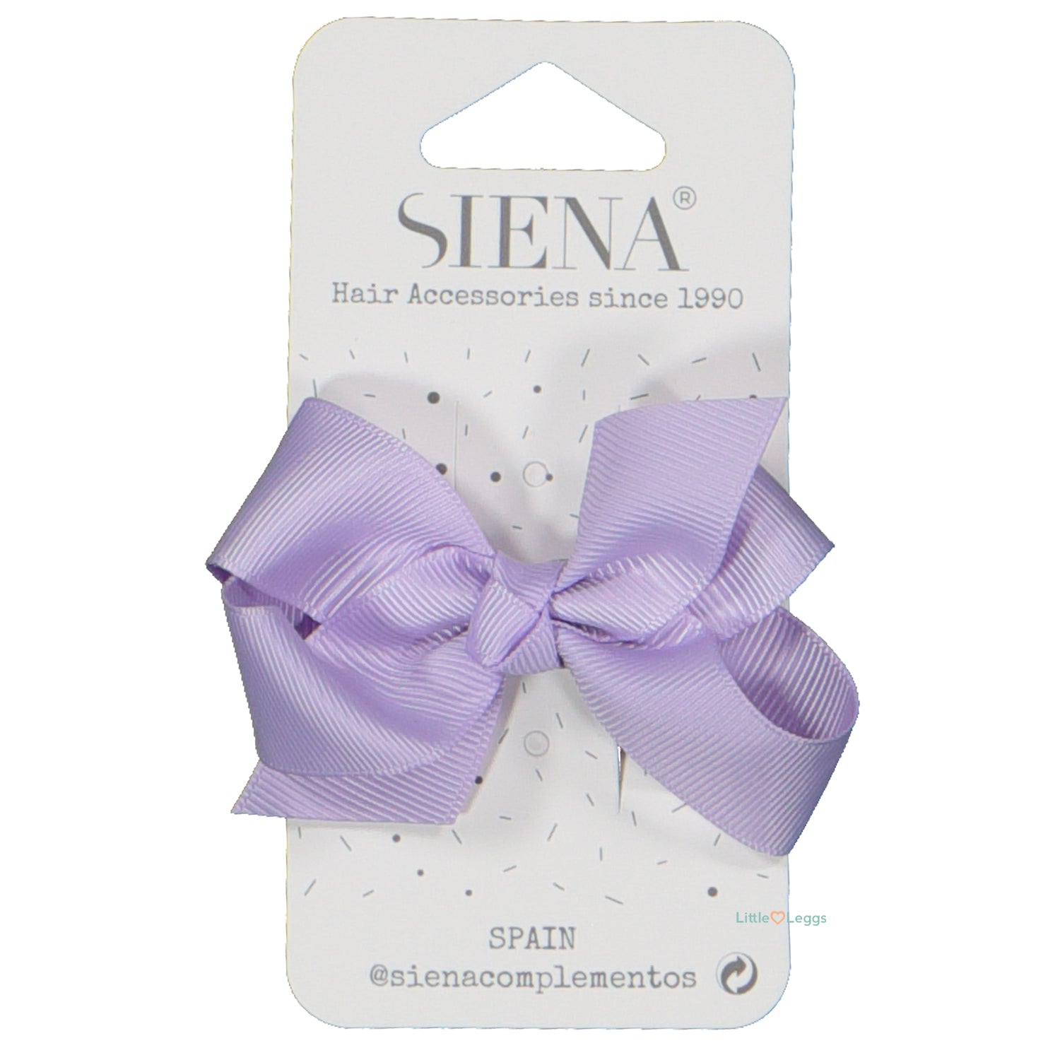 Lilac Knot Hair Clip-7cm