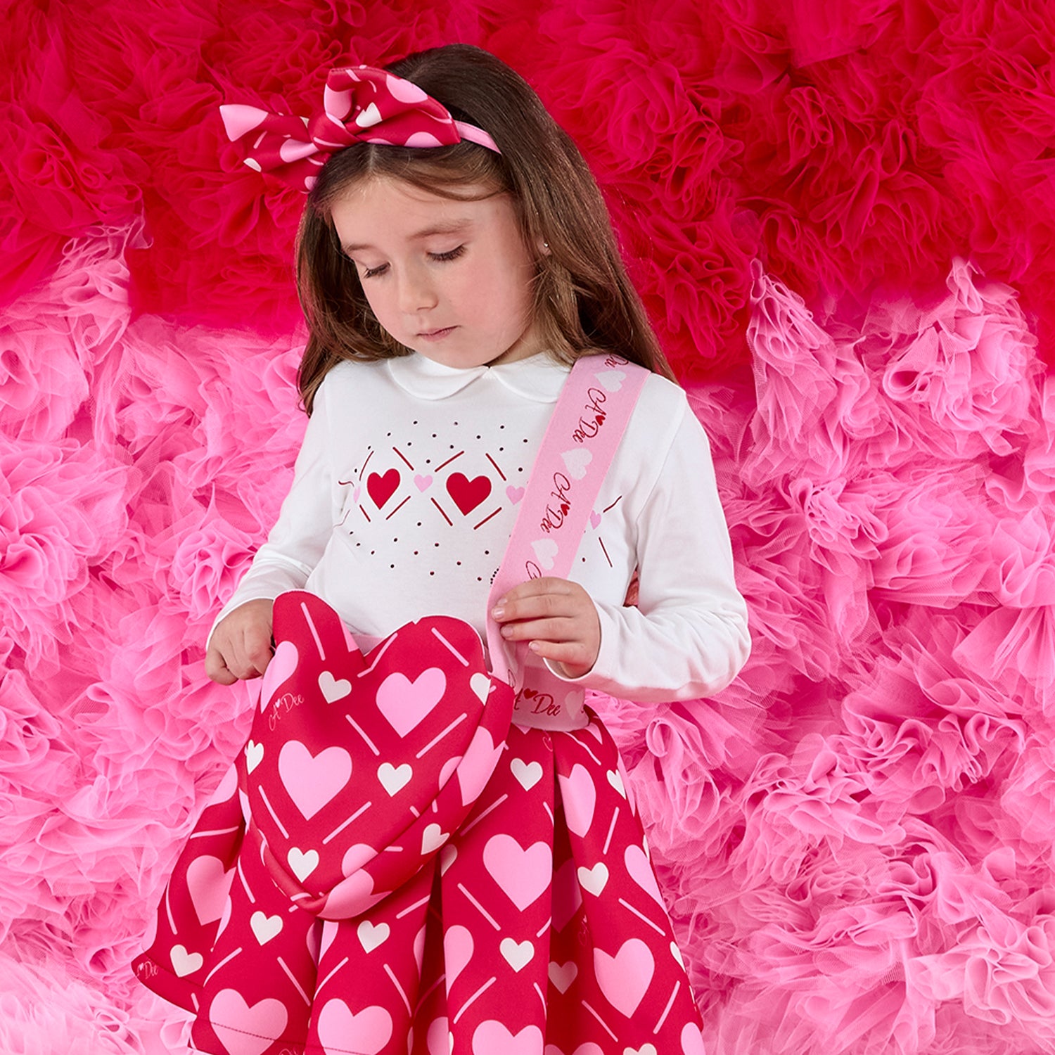 Heart Print Bag