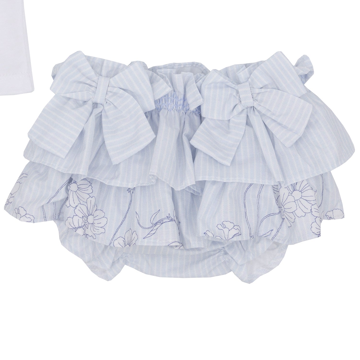 Blue and White Bloomer Set