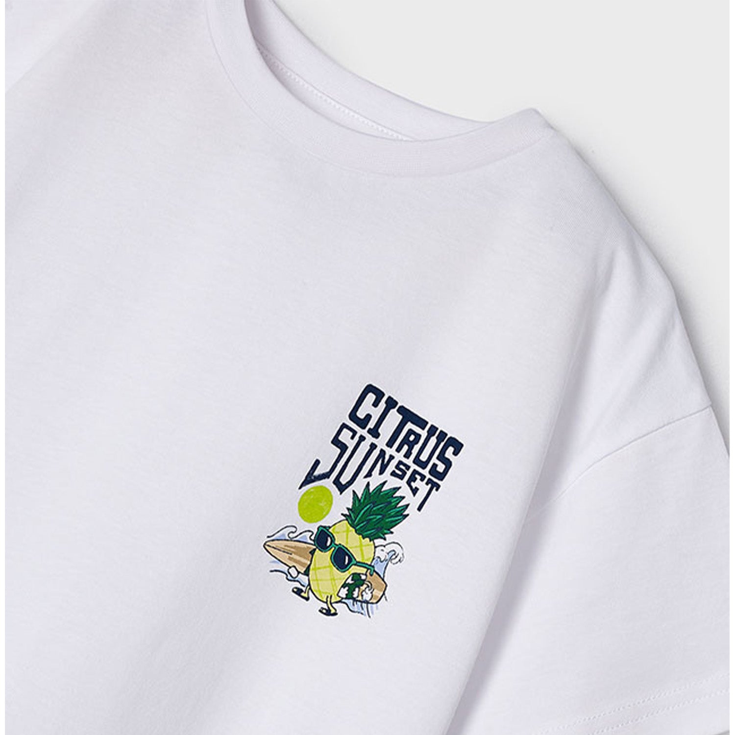 White Pineapple T-Shirt