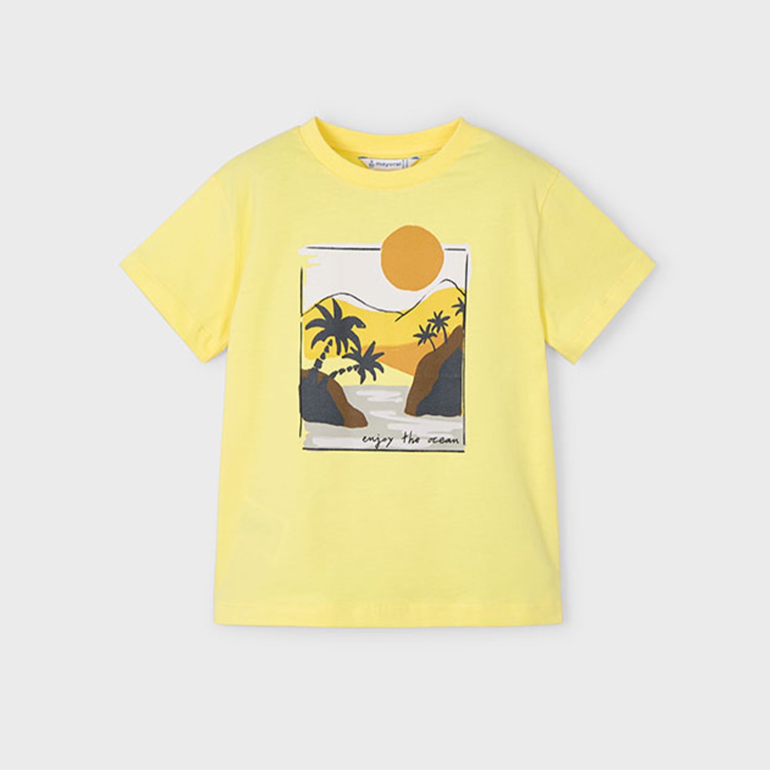 Yellow Palm Tree T-Shirt