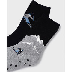 Pack of Two Ski Anti Slip Socks