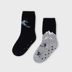 Pack of Two Ski Anti Slip Socks