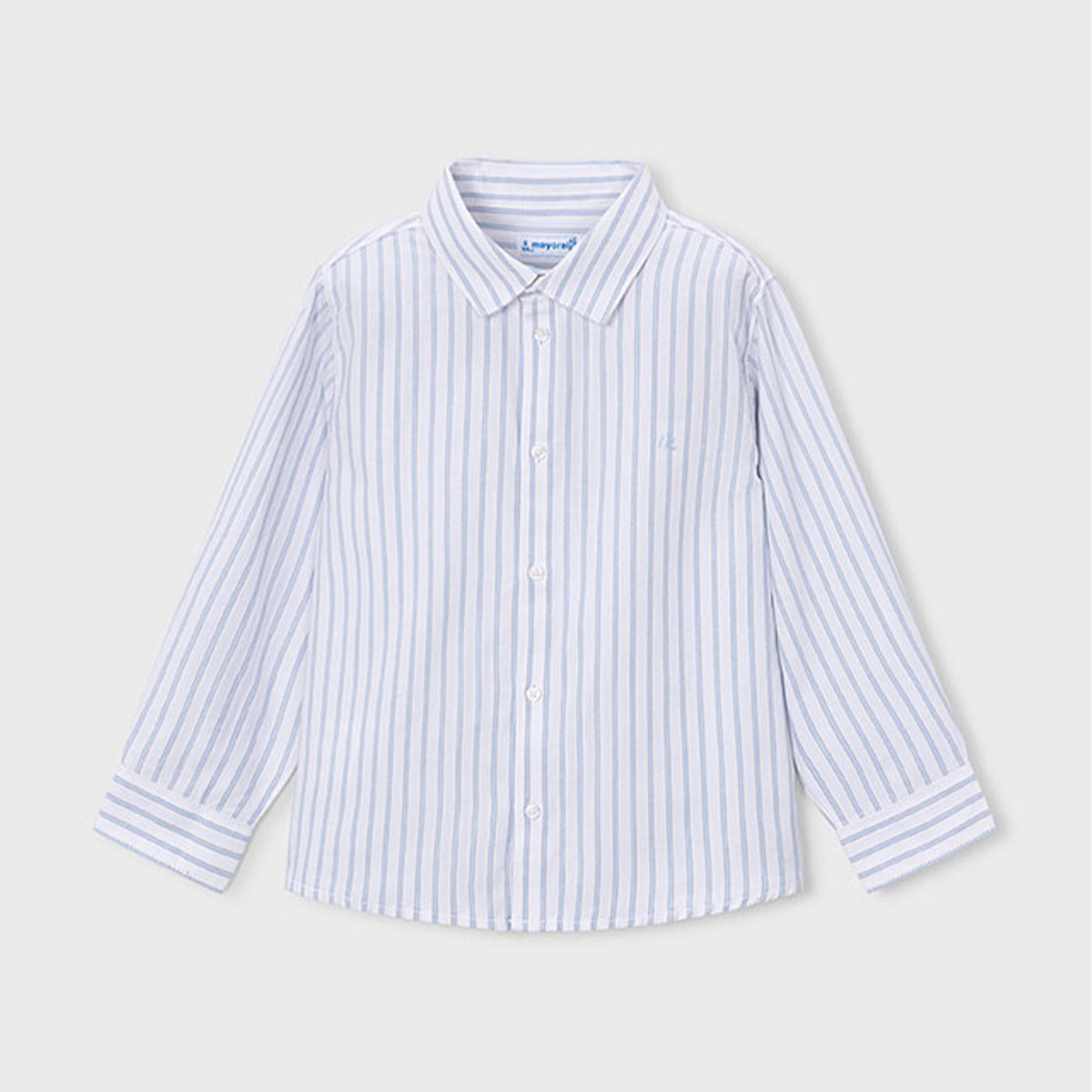 Blue Stripe Collar Shirt