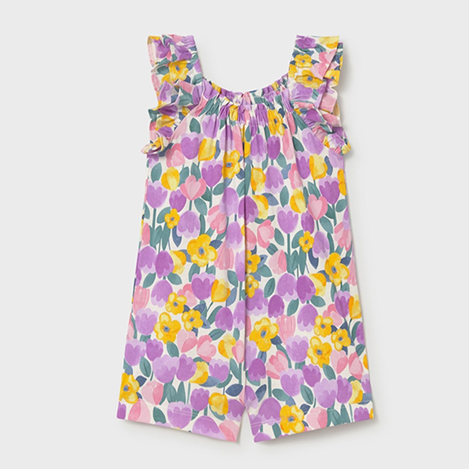 Lilac Floral Romper