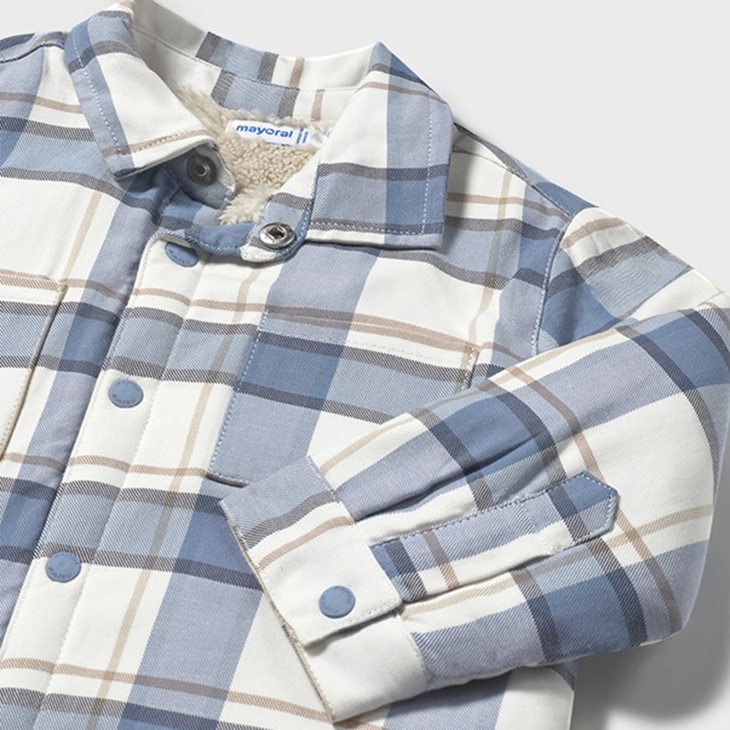 Blue Check Overshirt