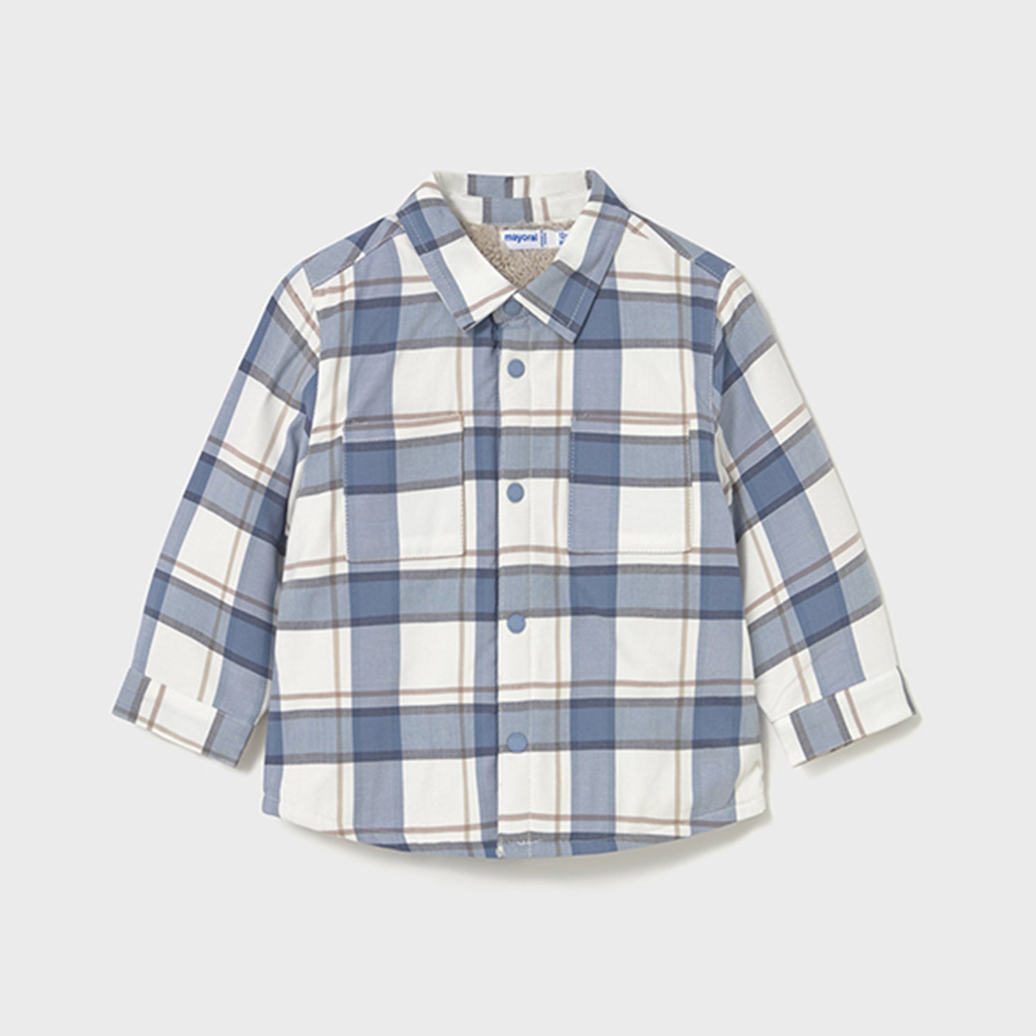 Blue Check Overshirt