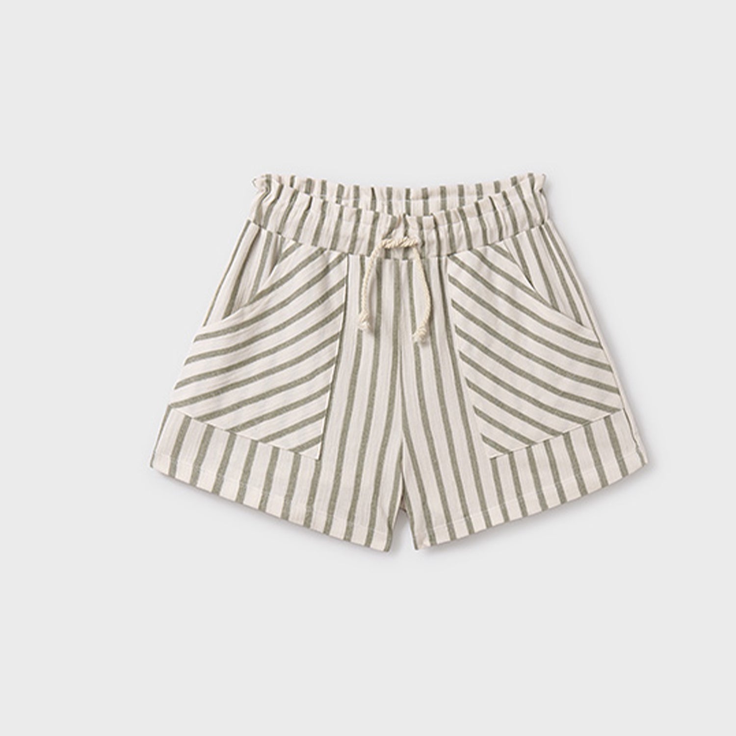 Green Stripe Short Set