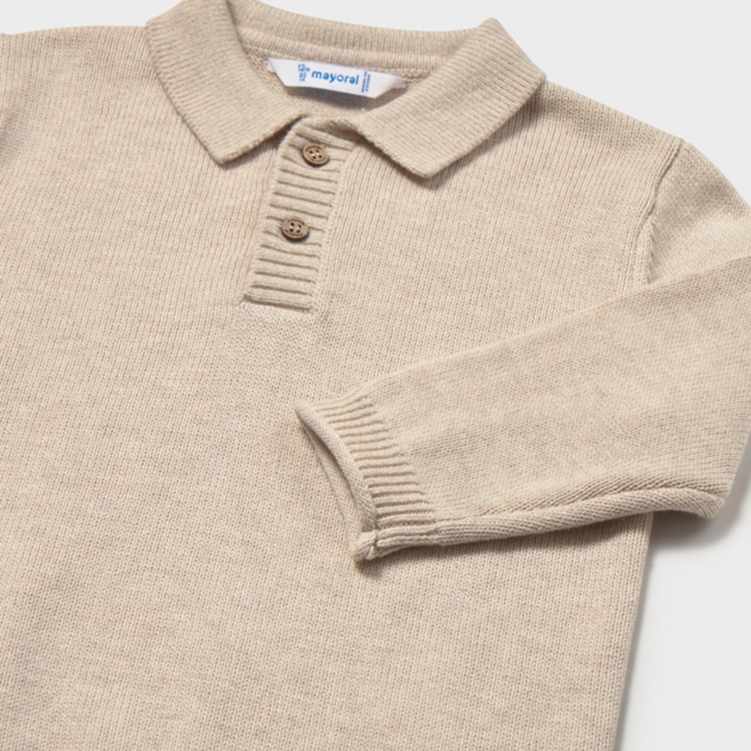 Oat Polo Sweater