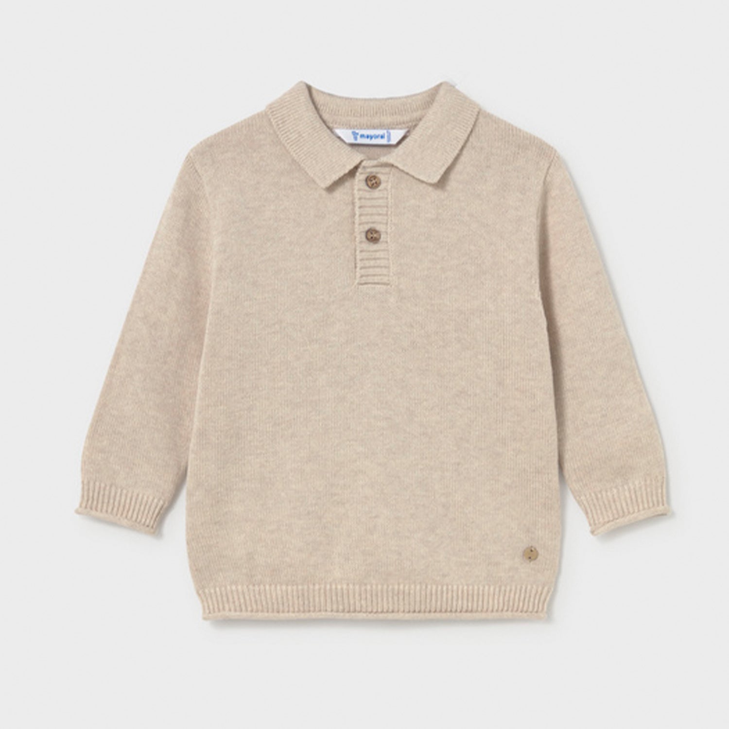 Oat Polo Sweater
