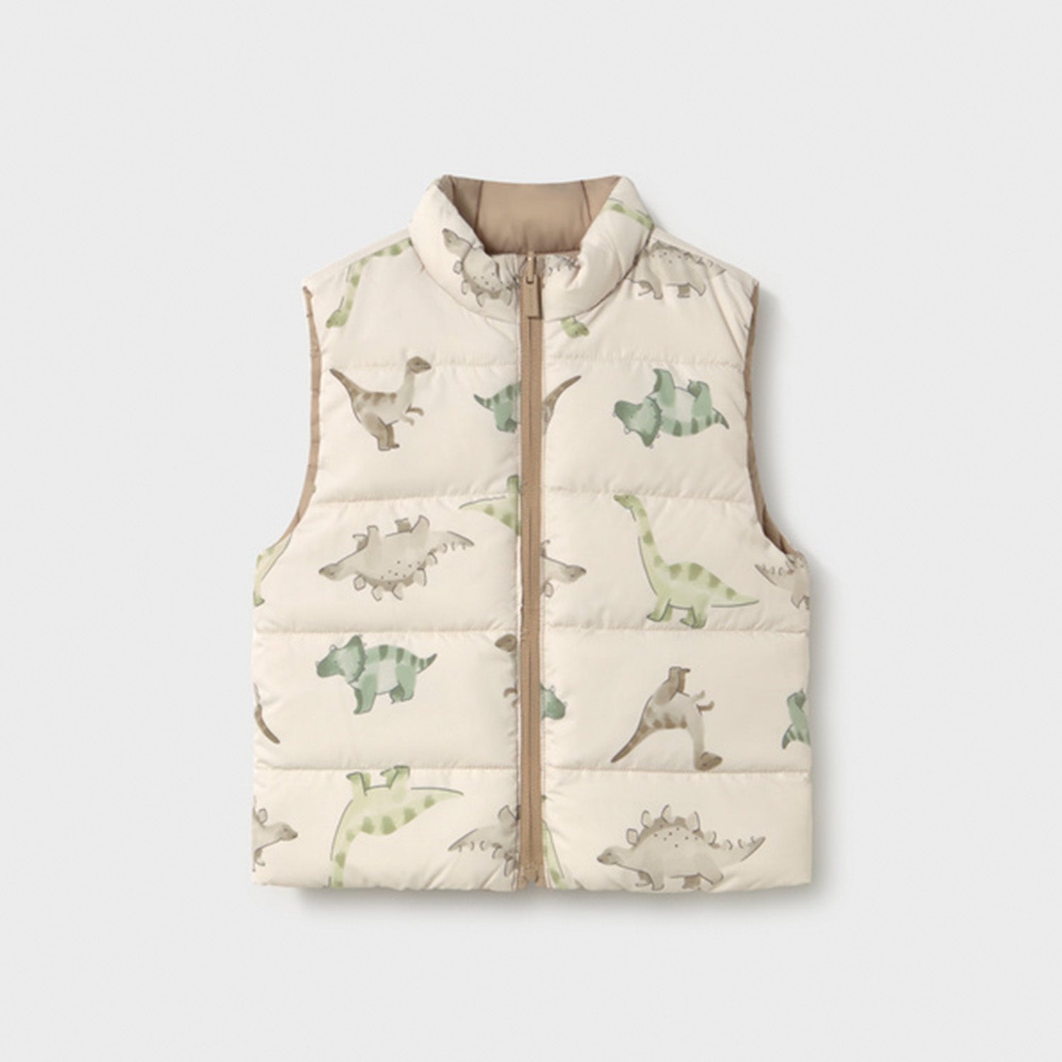 Taupe Reversible Gilet