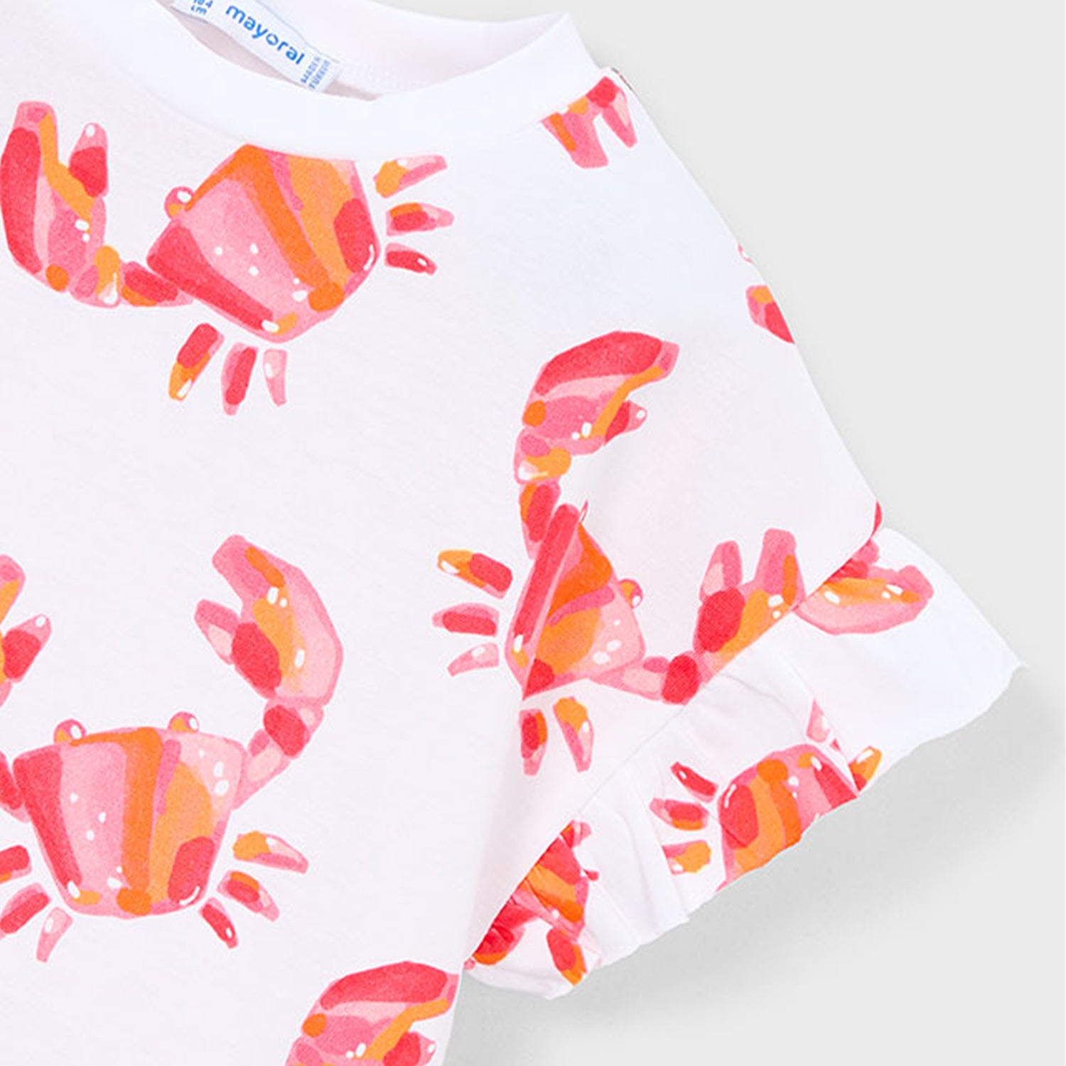 Crab Print Cycling Set