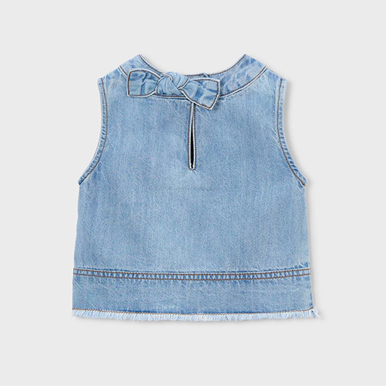 Denim Short Set