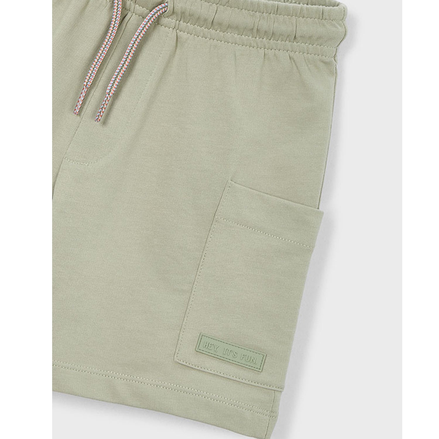 Orange & Khaki Short Set