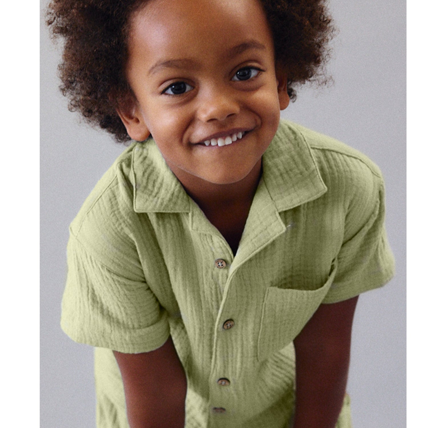 Khaki Crepe Short Set