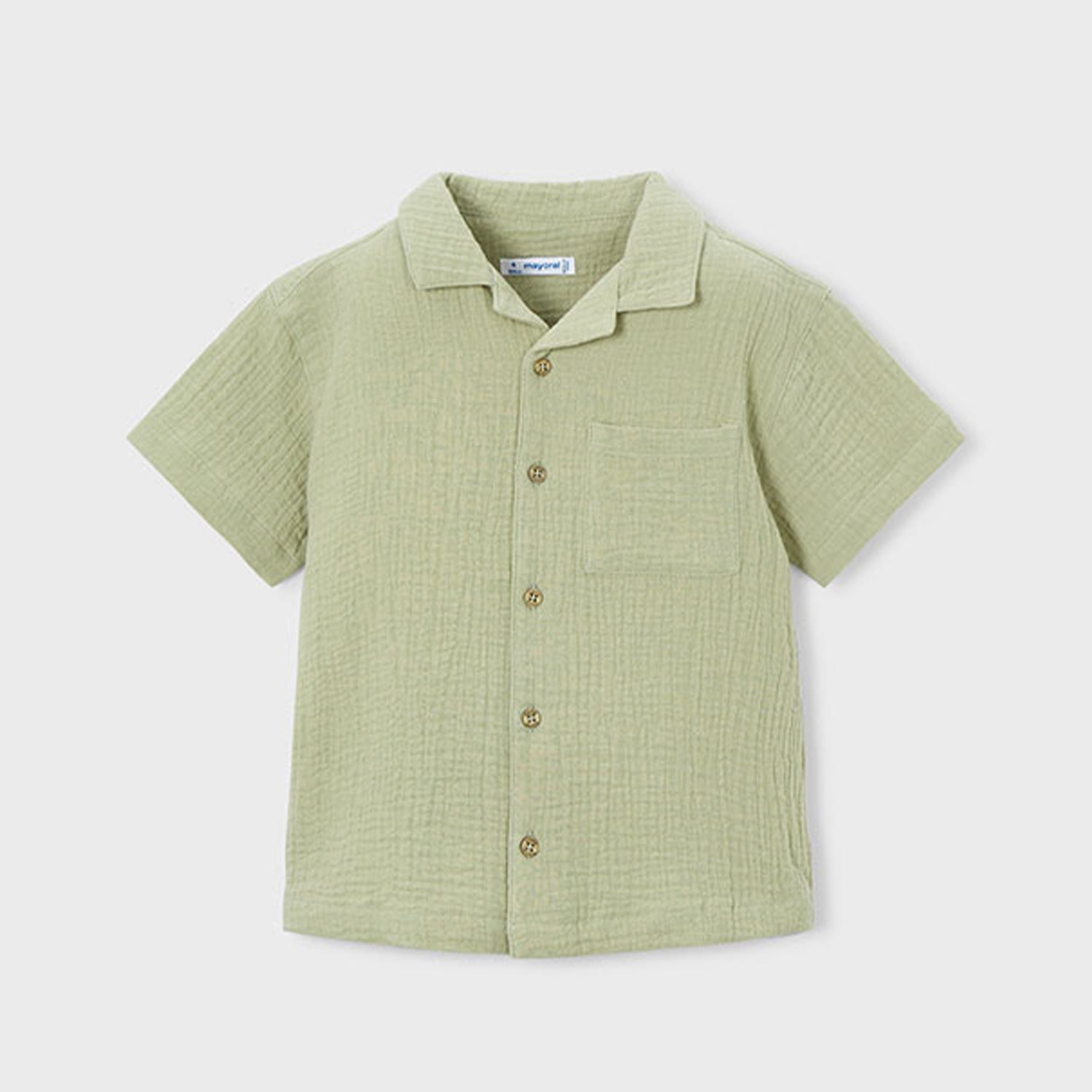 Khaki Crepe Short Set