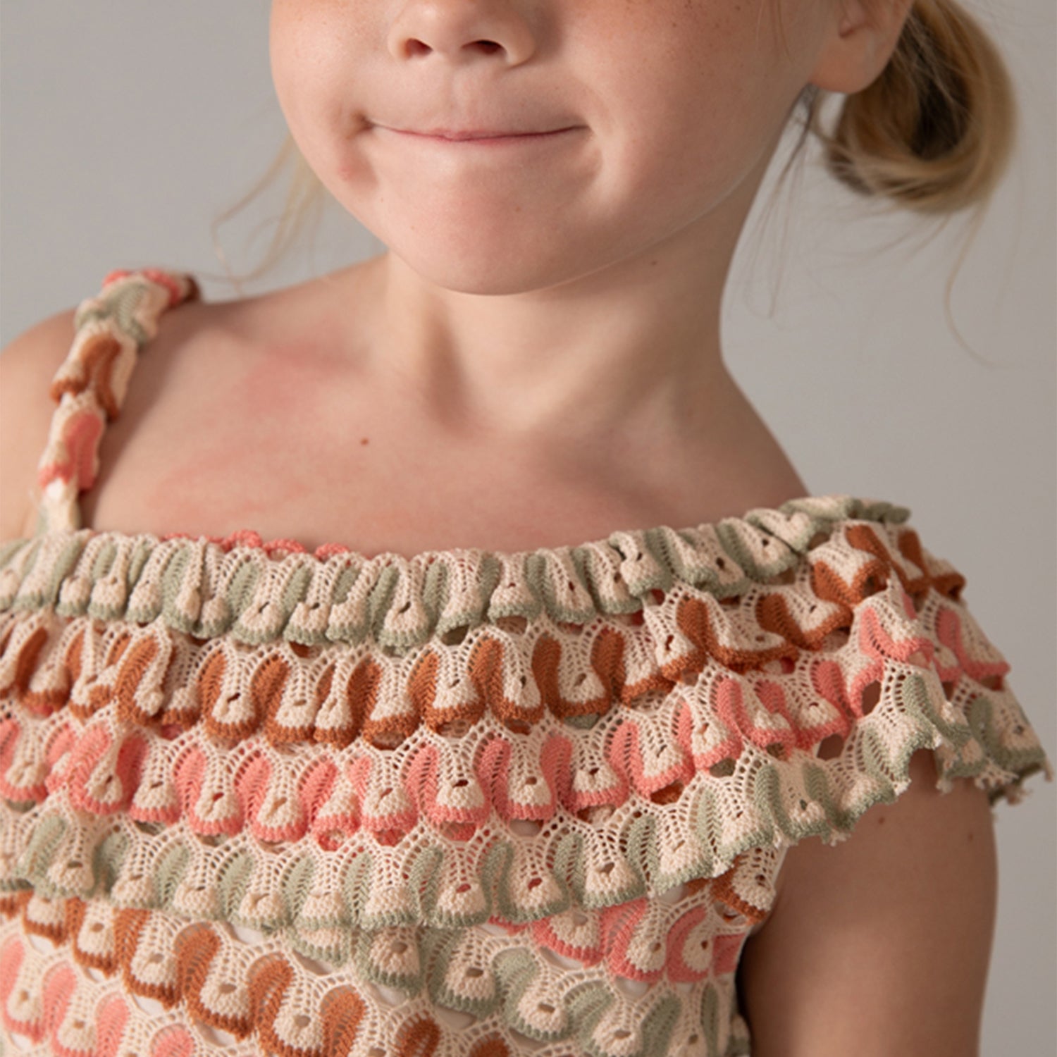 Tangerine Knit Short Set