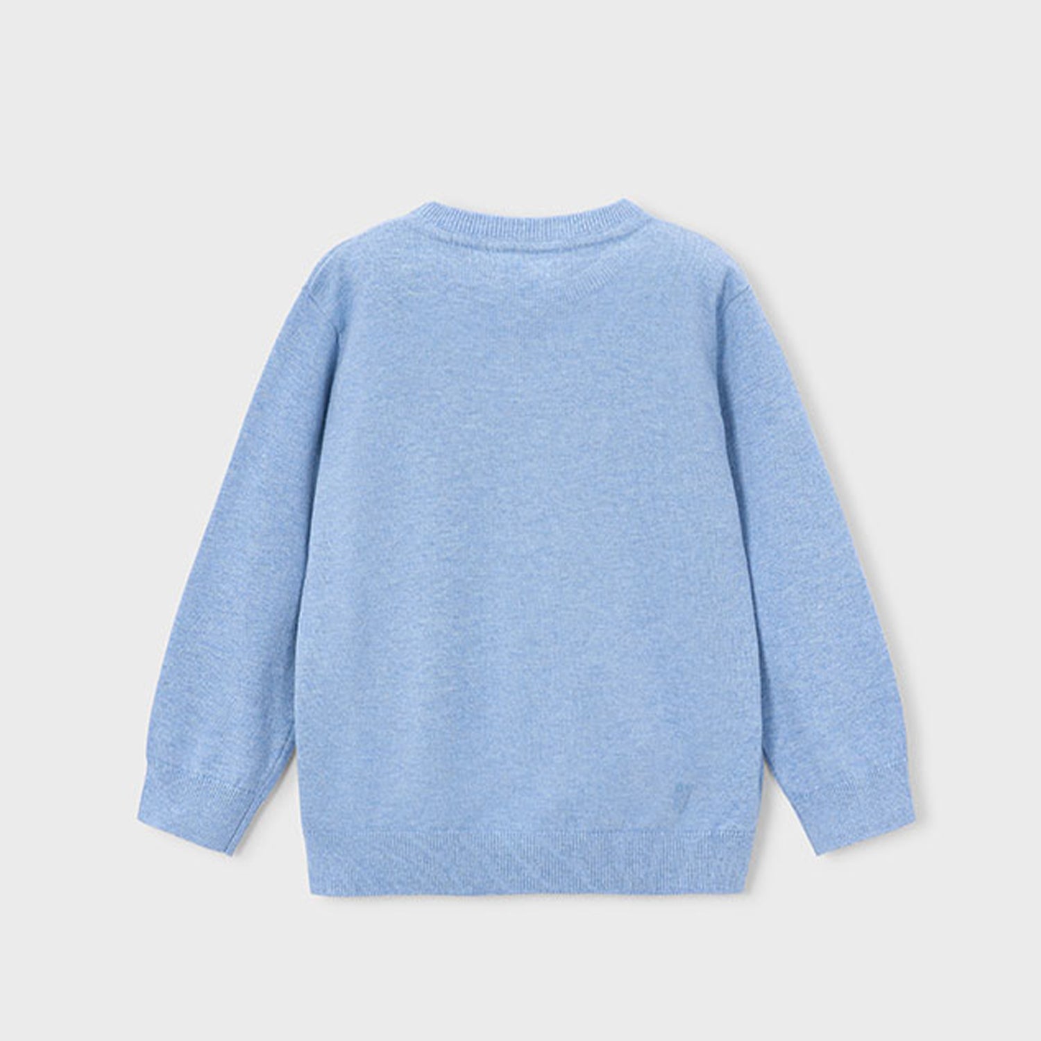 Blue Crew Neck Jumper