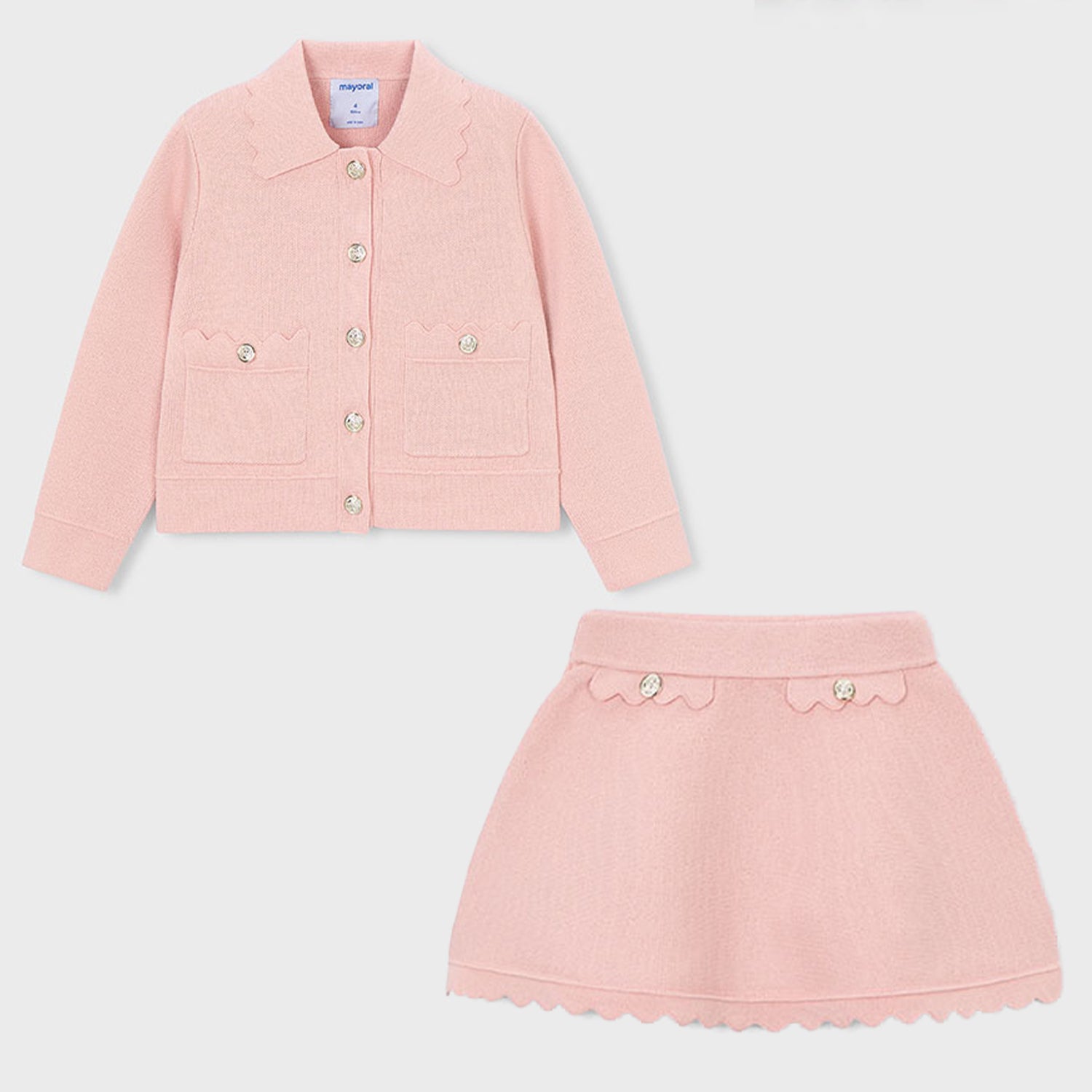 Dusty Pink Knit Outfit