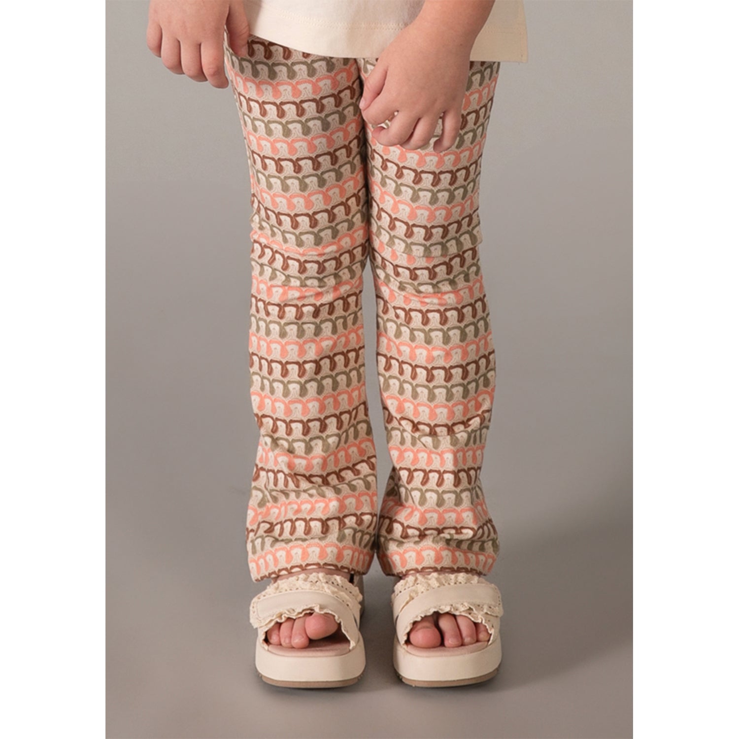 Tangerine Flared Trouser Set