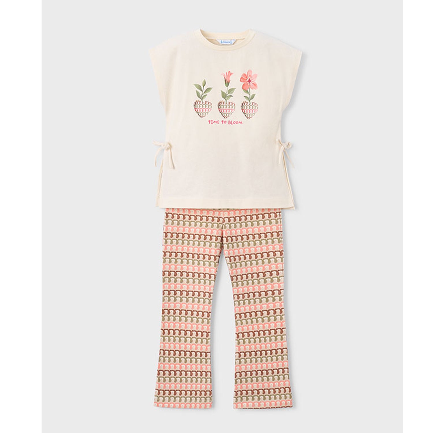 Tangerine Flared Trouser Set