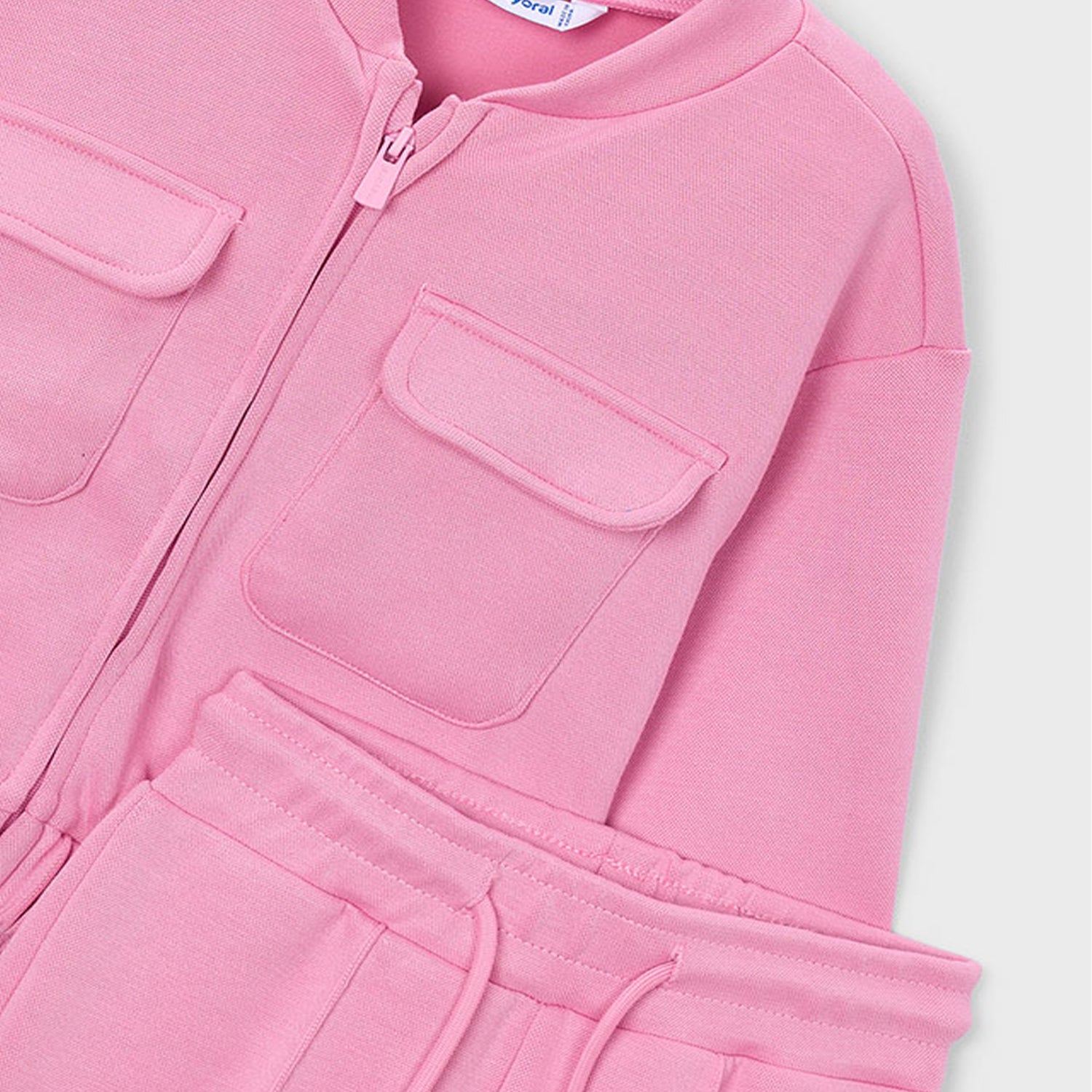 Pink Pique Tracksuit