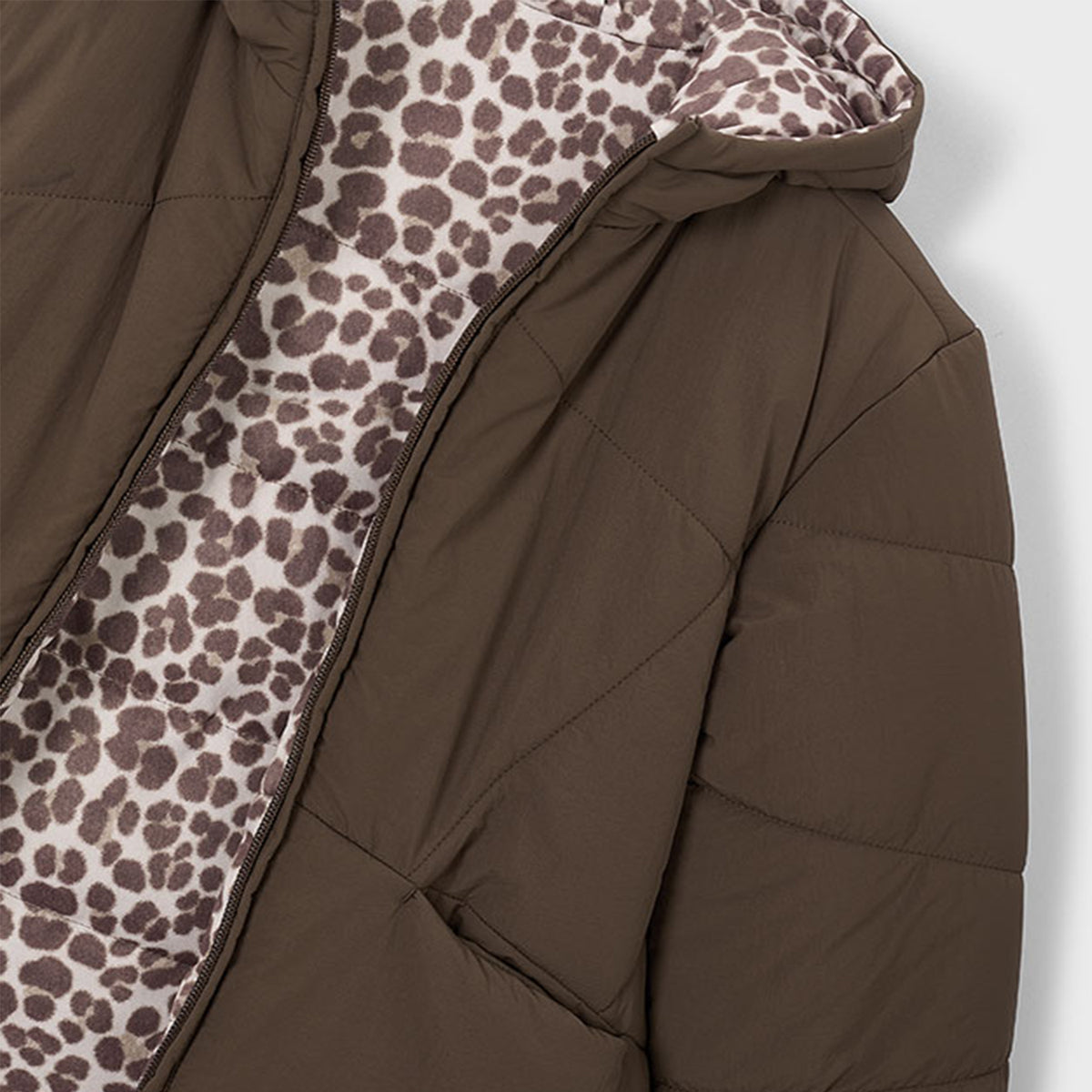 Chesnut Padded Reversible Coat