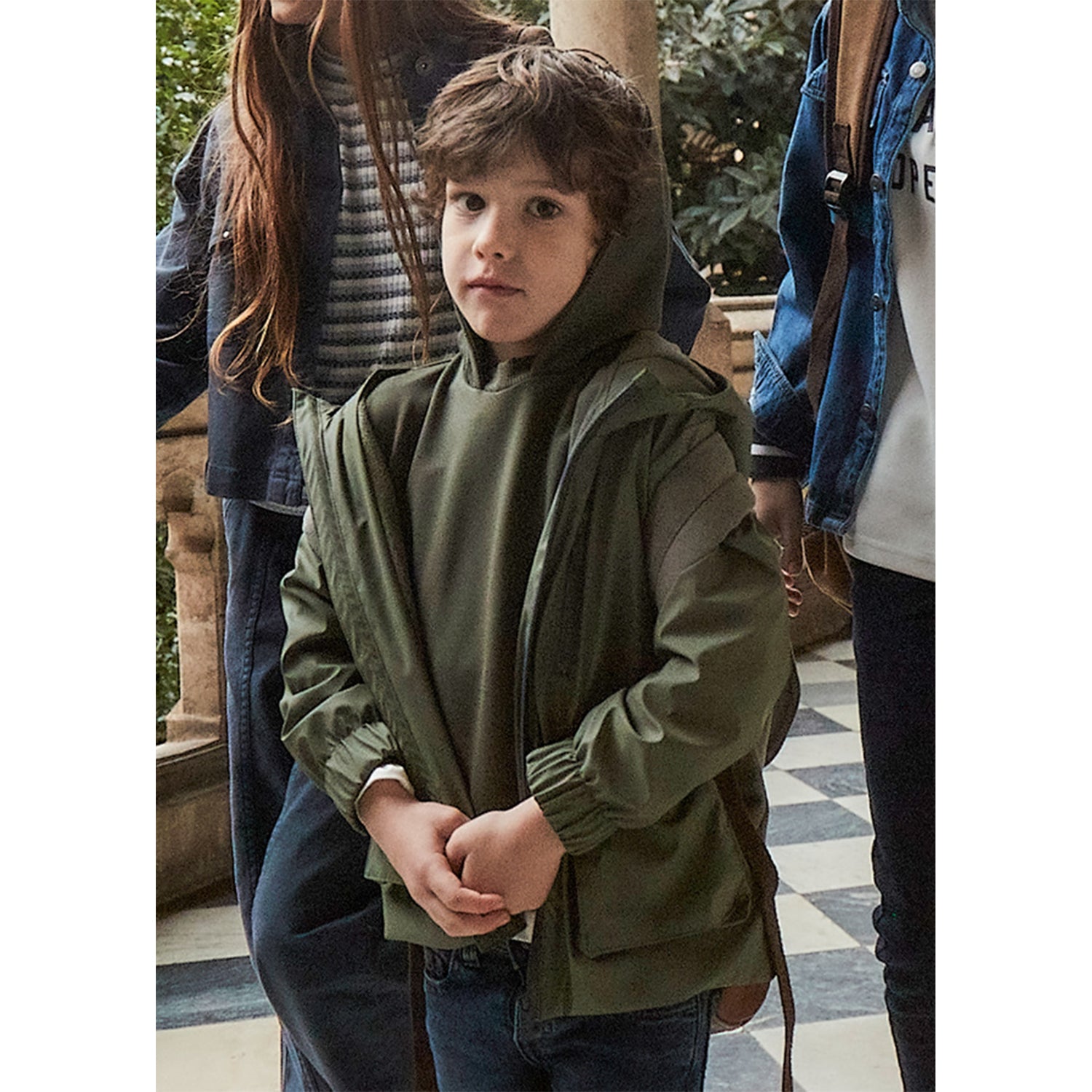 Khaki Raincoat