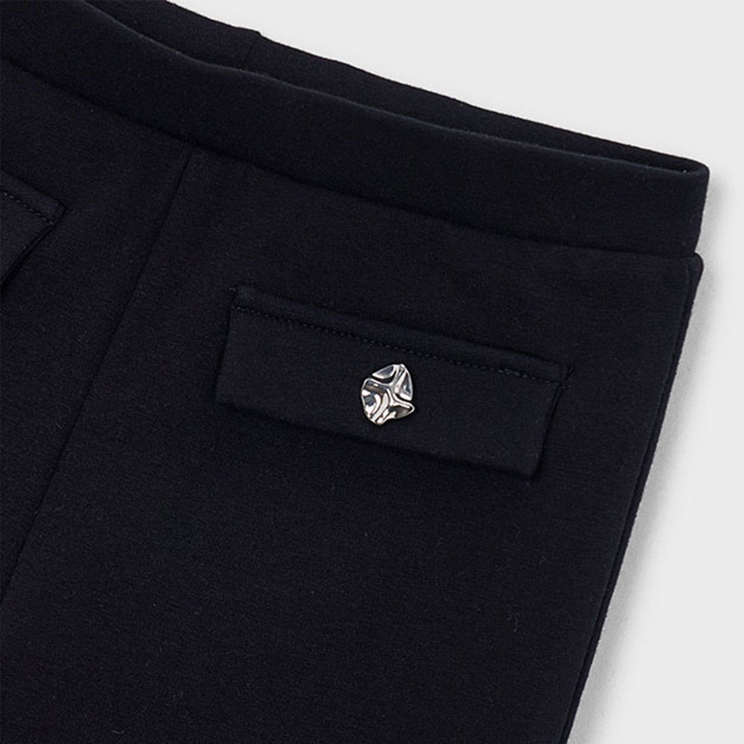 Black Fleece Flare Leggings