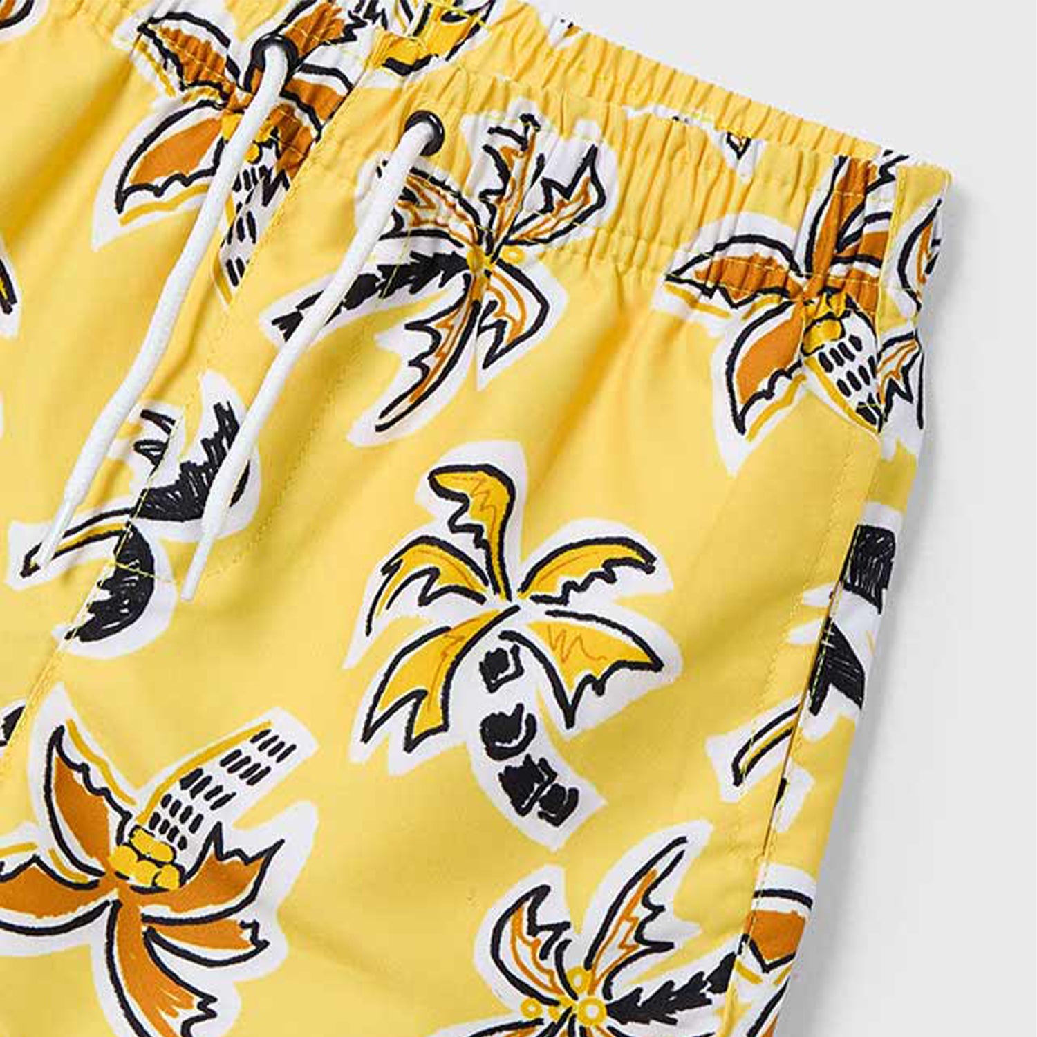 Yellow Palm Tree Swimshorts