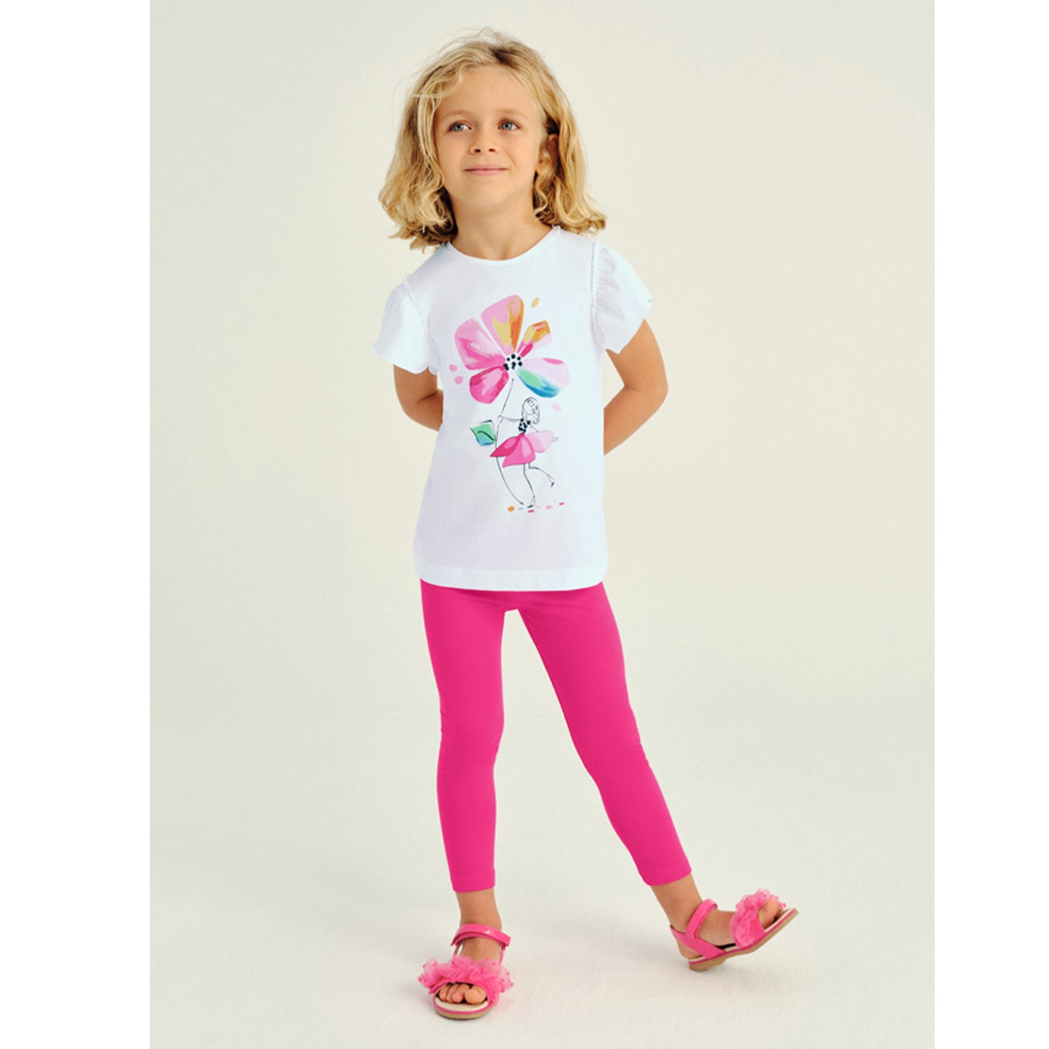 Flower Girl Legging Set