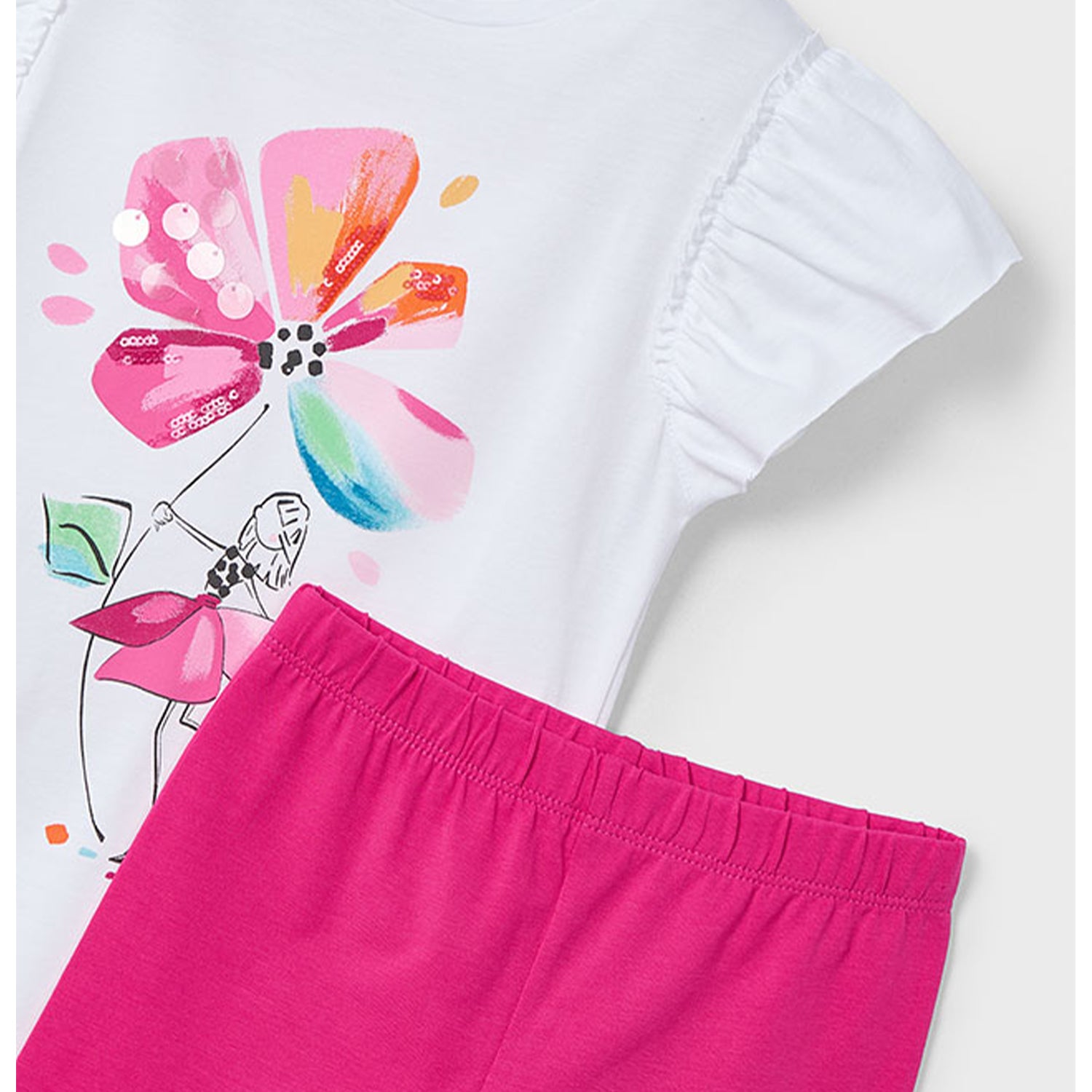 Flower Girl Legging Set