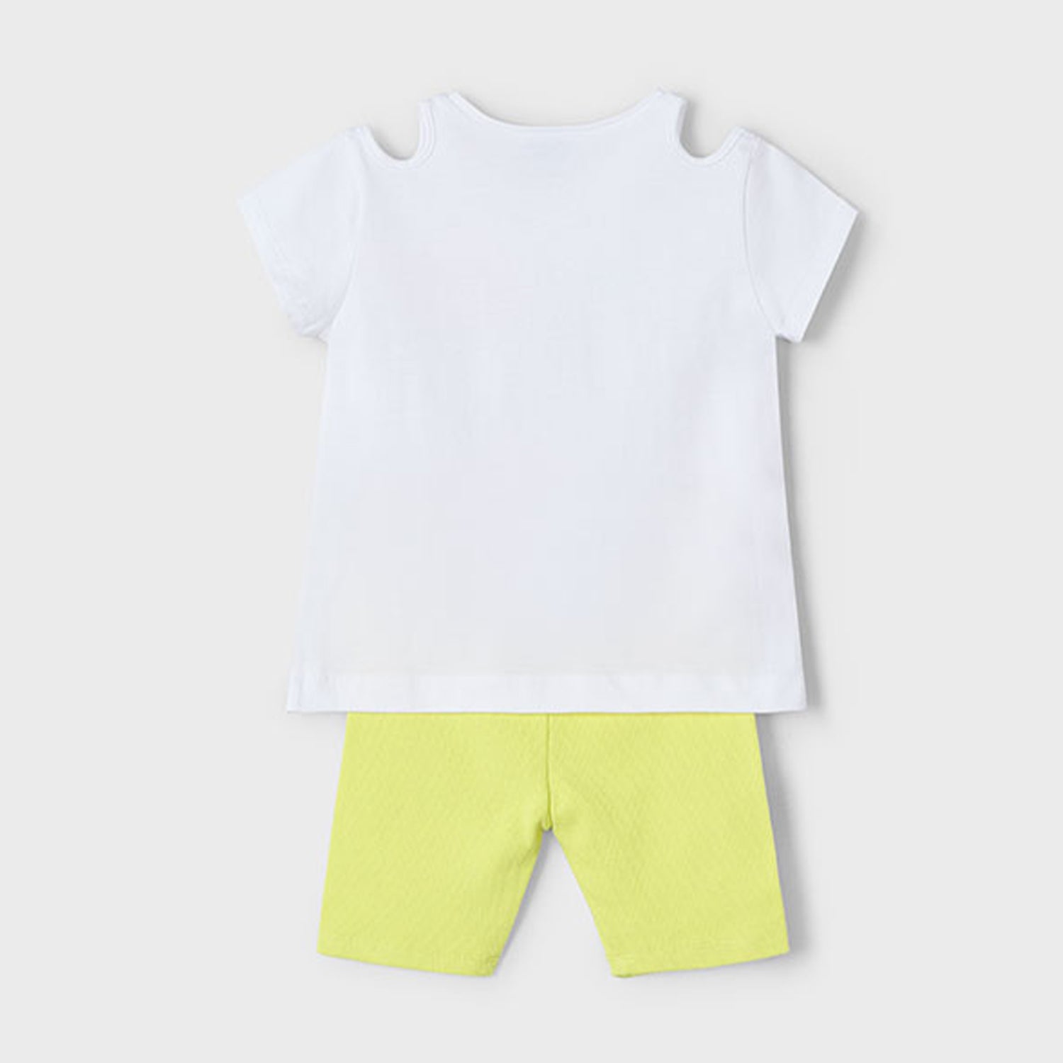 Yellow Diver Cycling Short Set