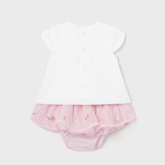 Pink Tulle Skirt Set