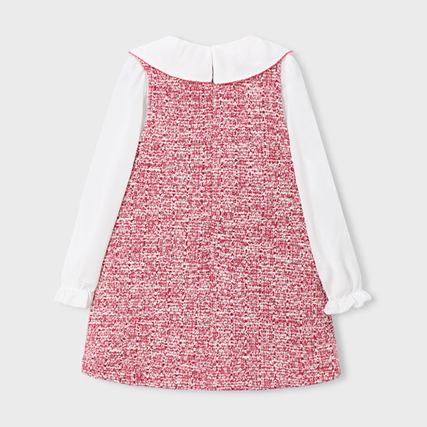 Cherry Tweed Dress Set