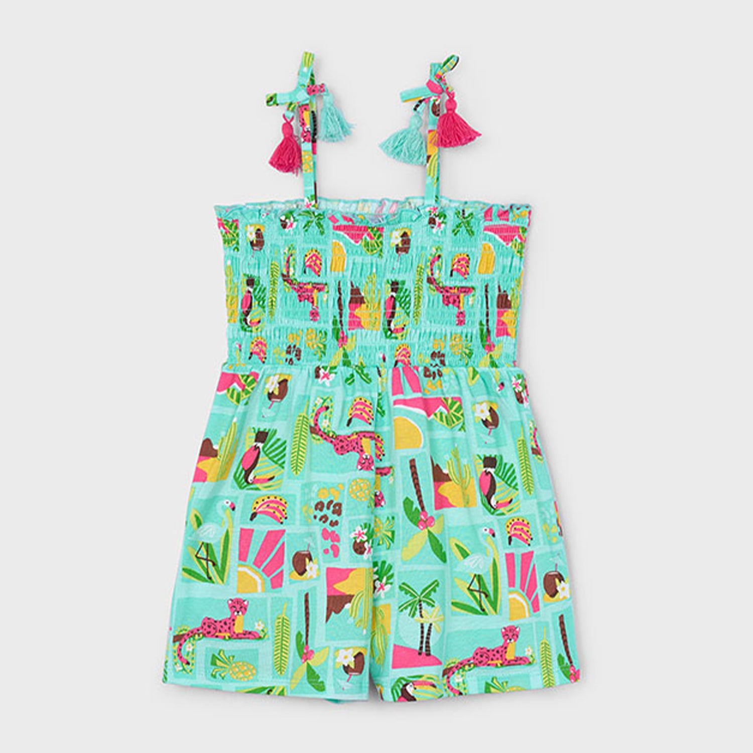 Aqua Print Playsuit