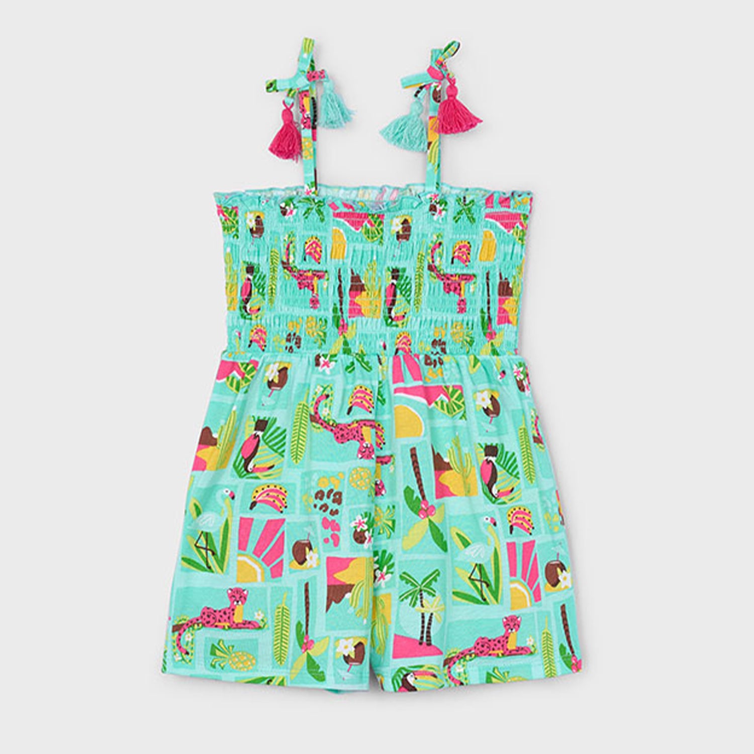 Aqua Print Playsuit