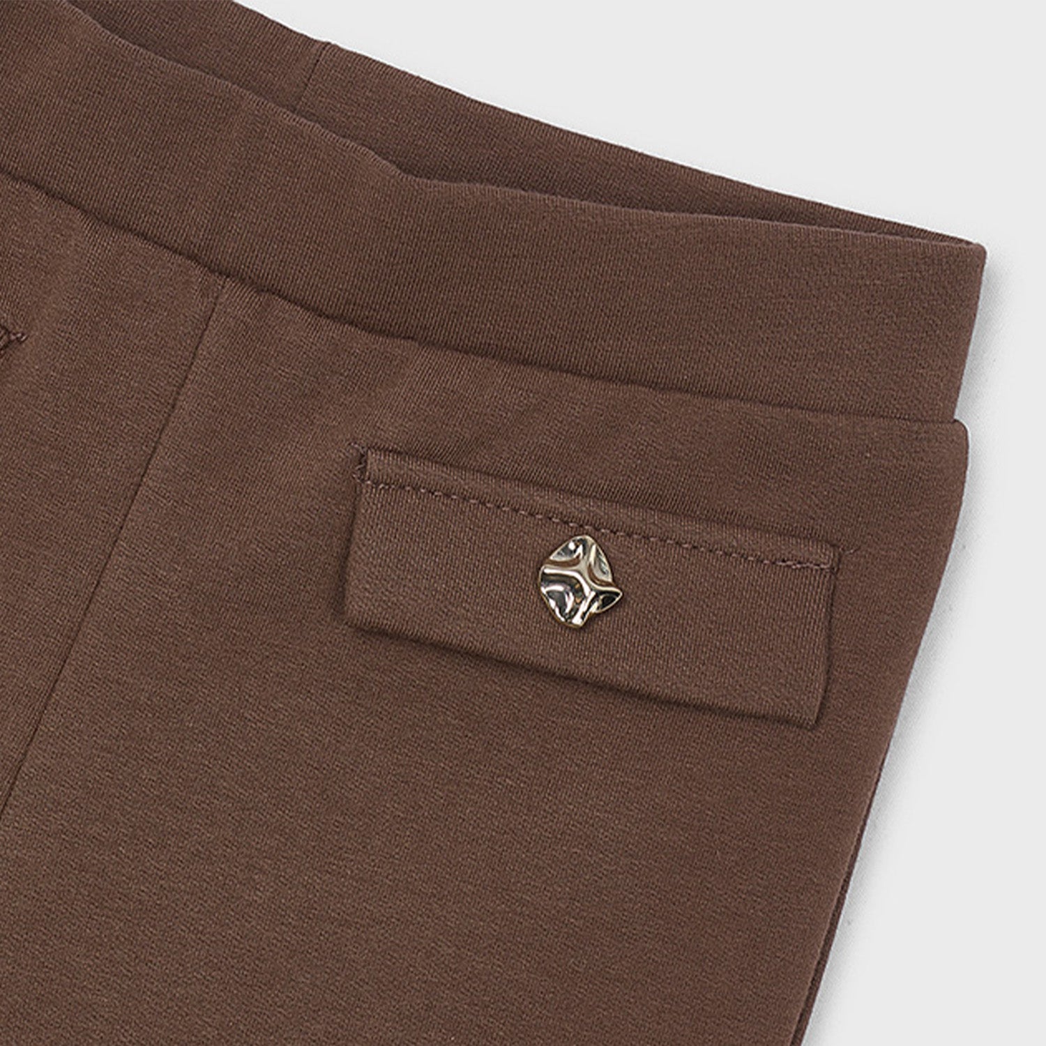 Coffee Fleece Flare Leggings