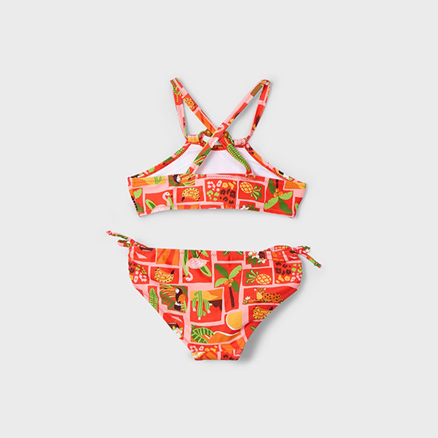 Tangerine Print Bikini