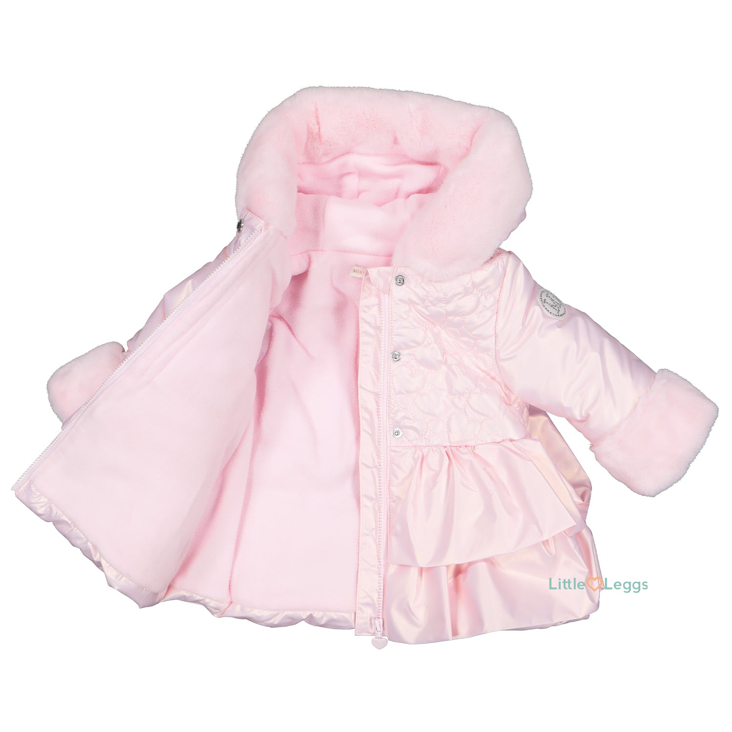 Pearl Pink Padded Coat