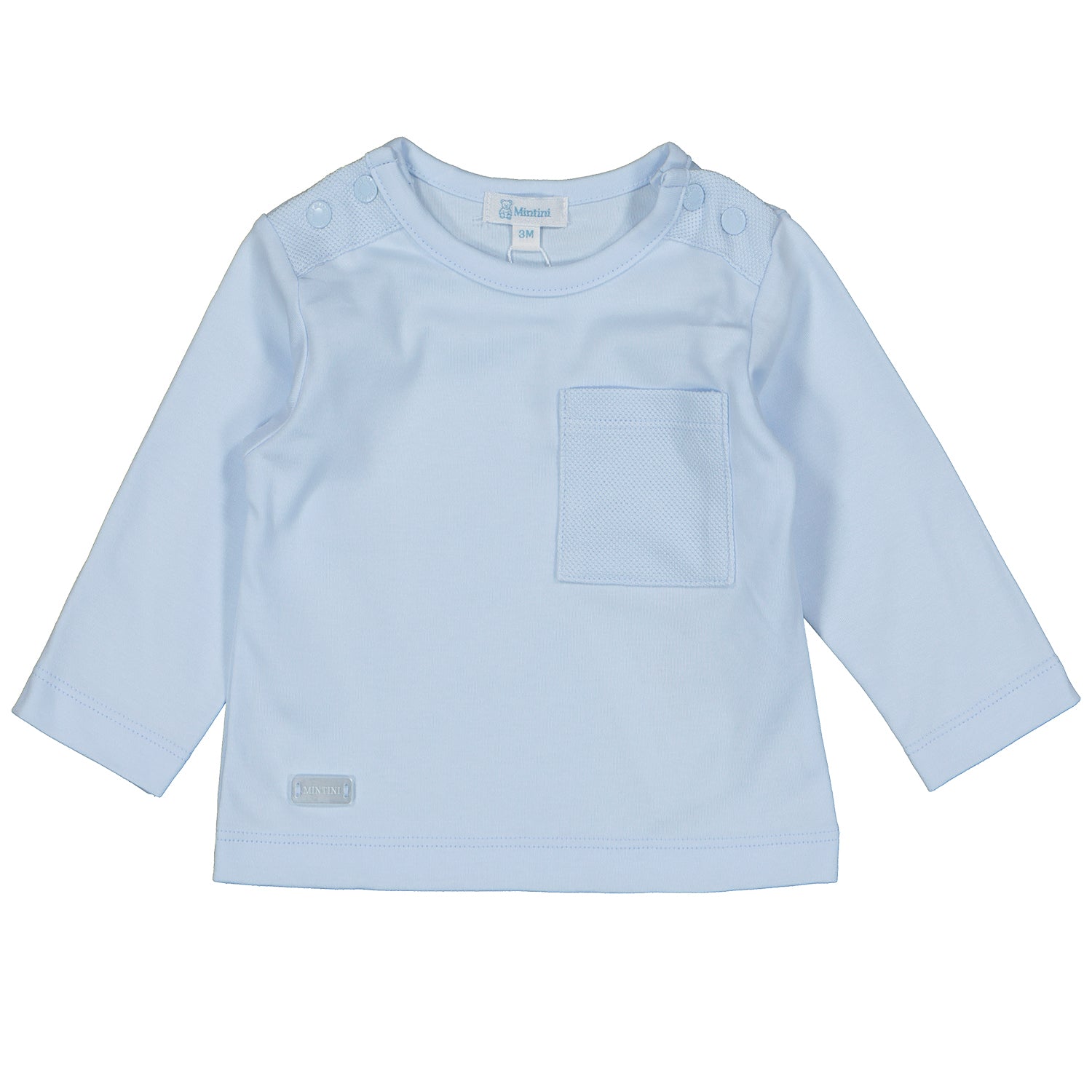 Blue Pique Trim Tracksuit