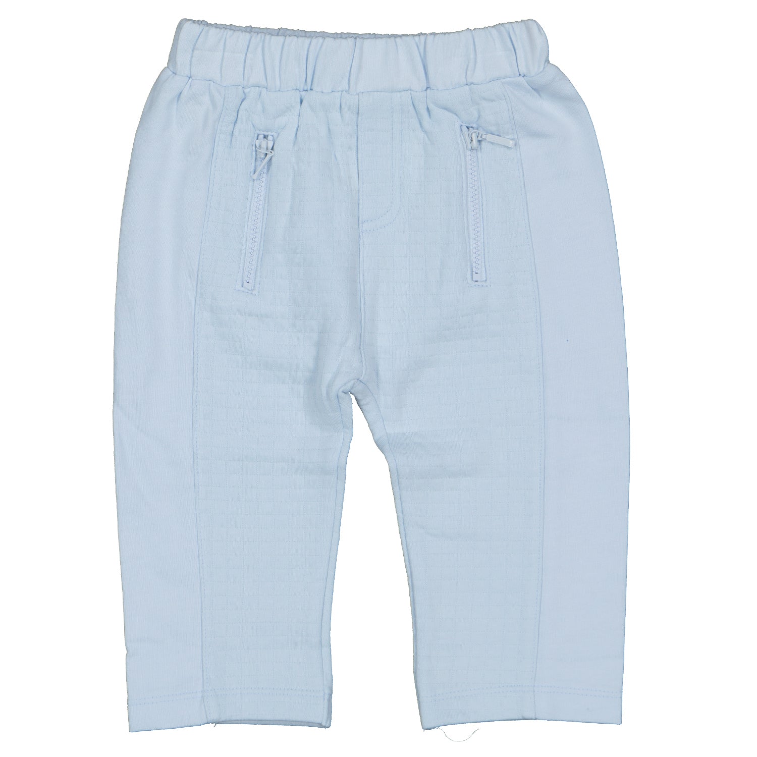 Pale Blue Quilted Trim Tracksuit