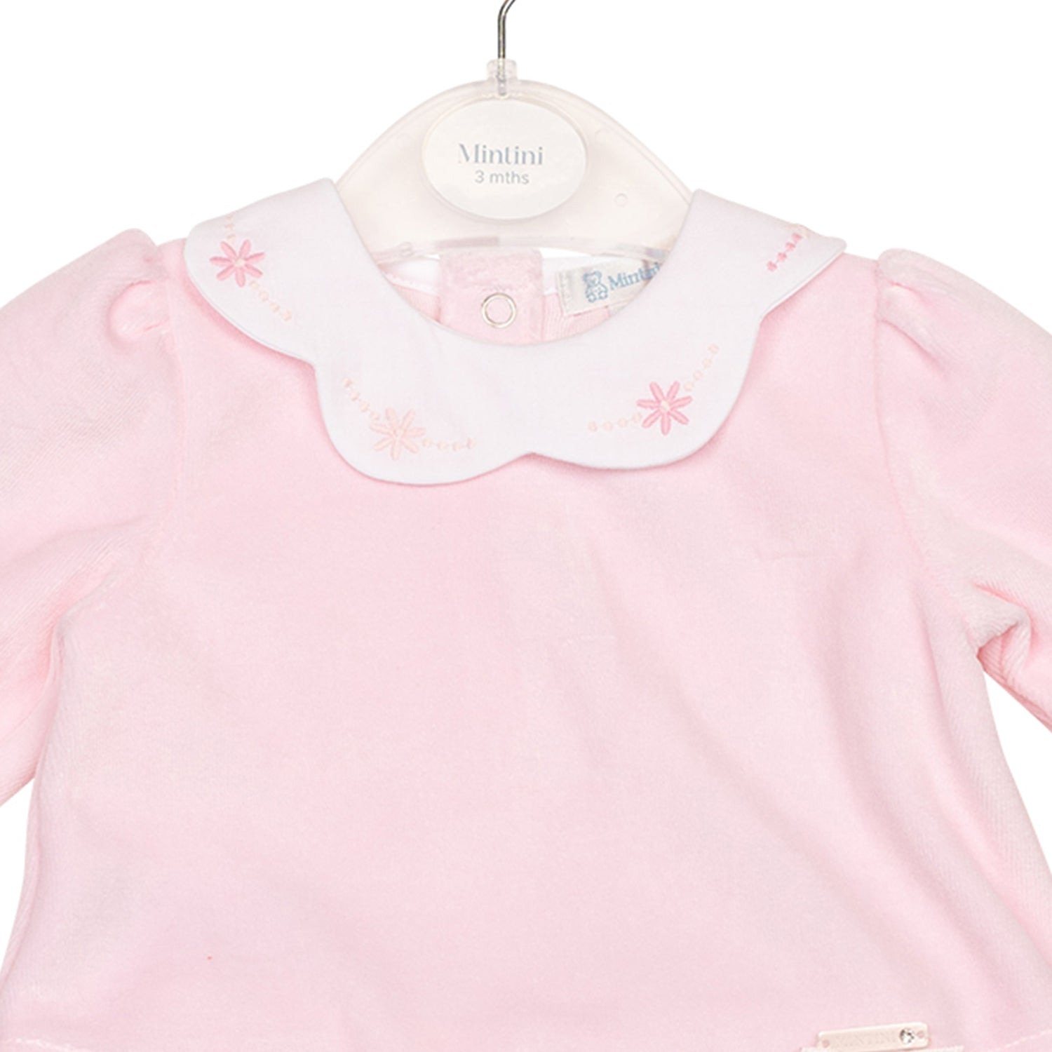 Pink Scalloped Collar Set