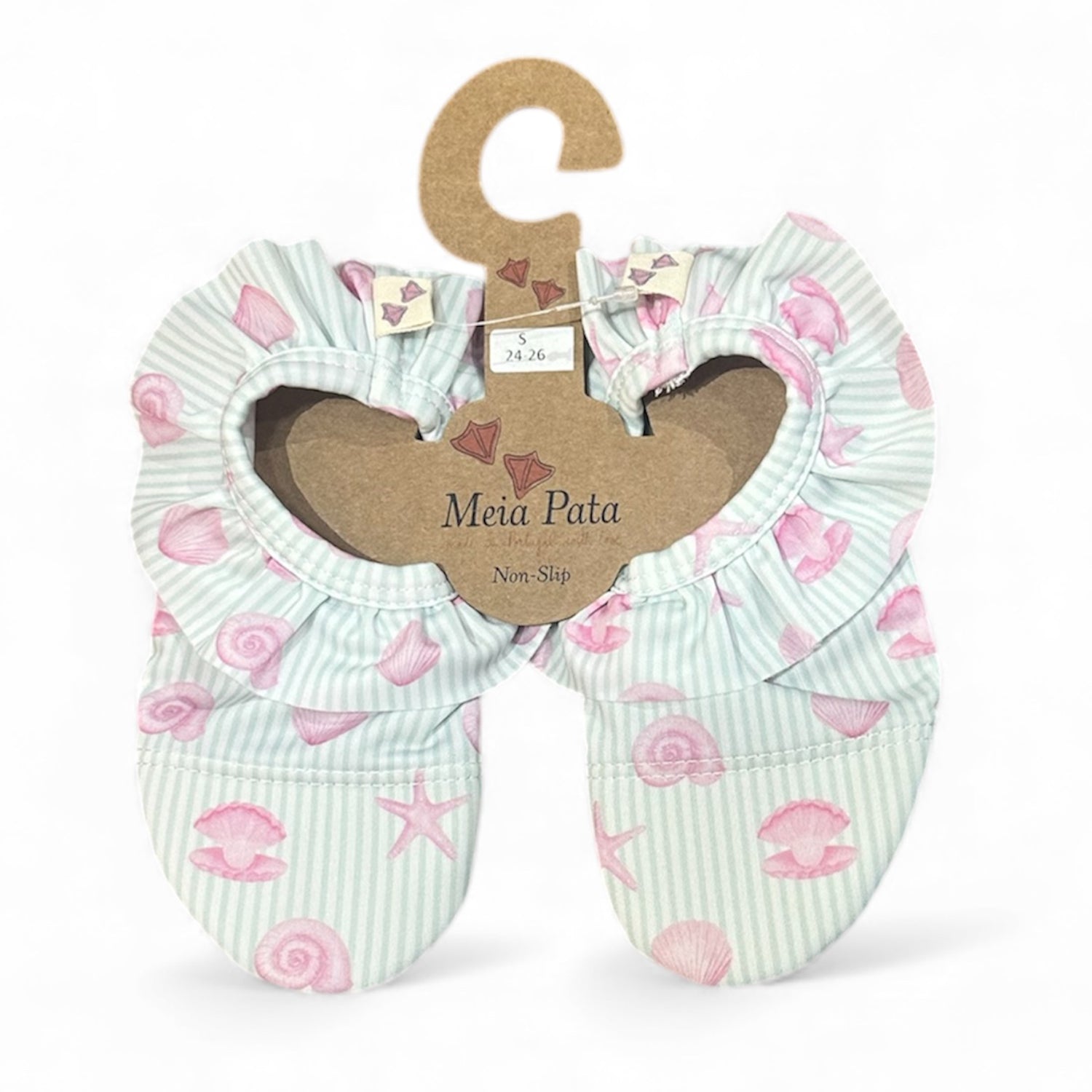 Frill Mint Green Shell Non Slip Shoe