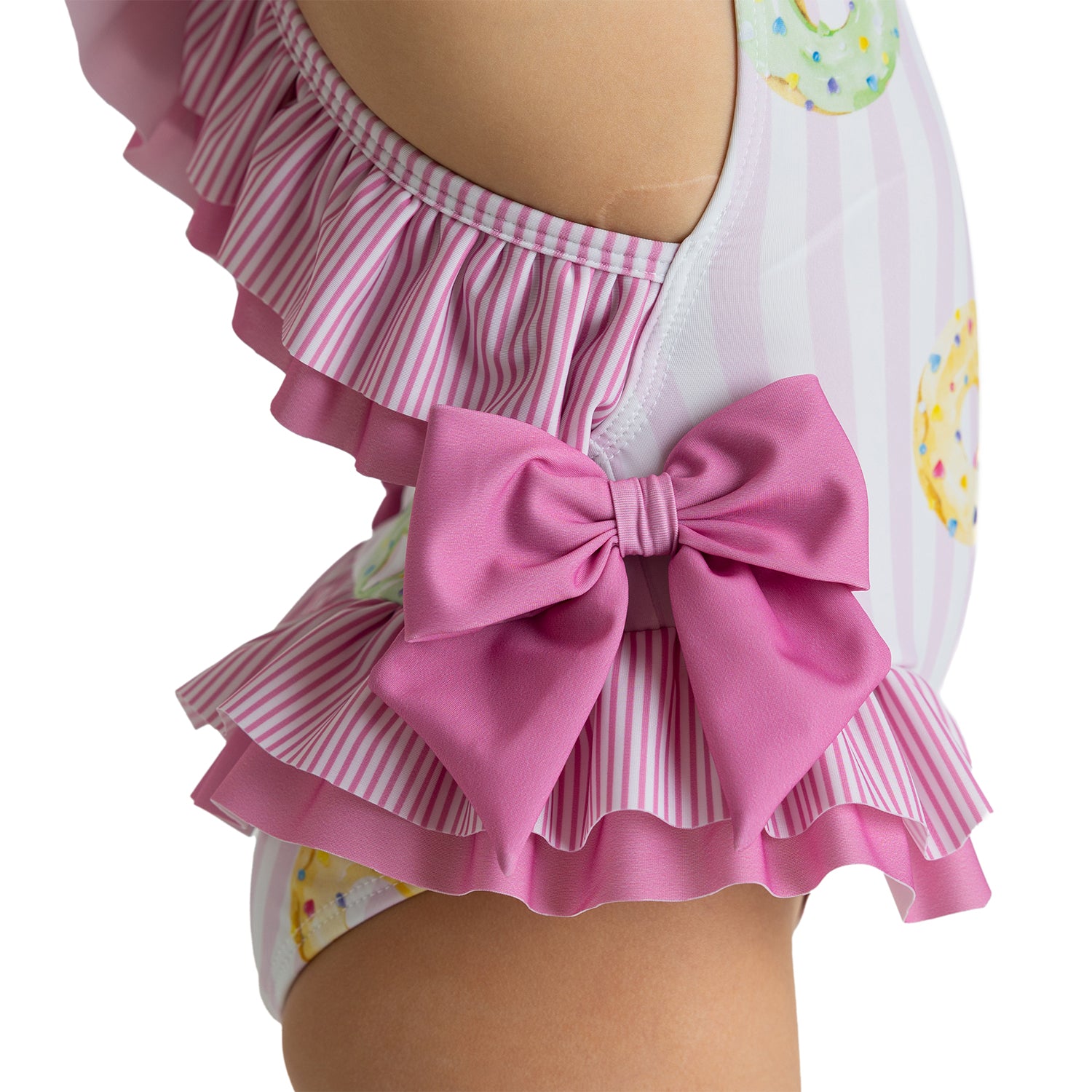 Donuts Frill Neck Swimsuit