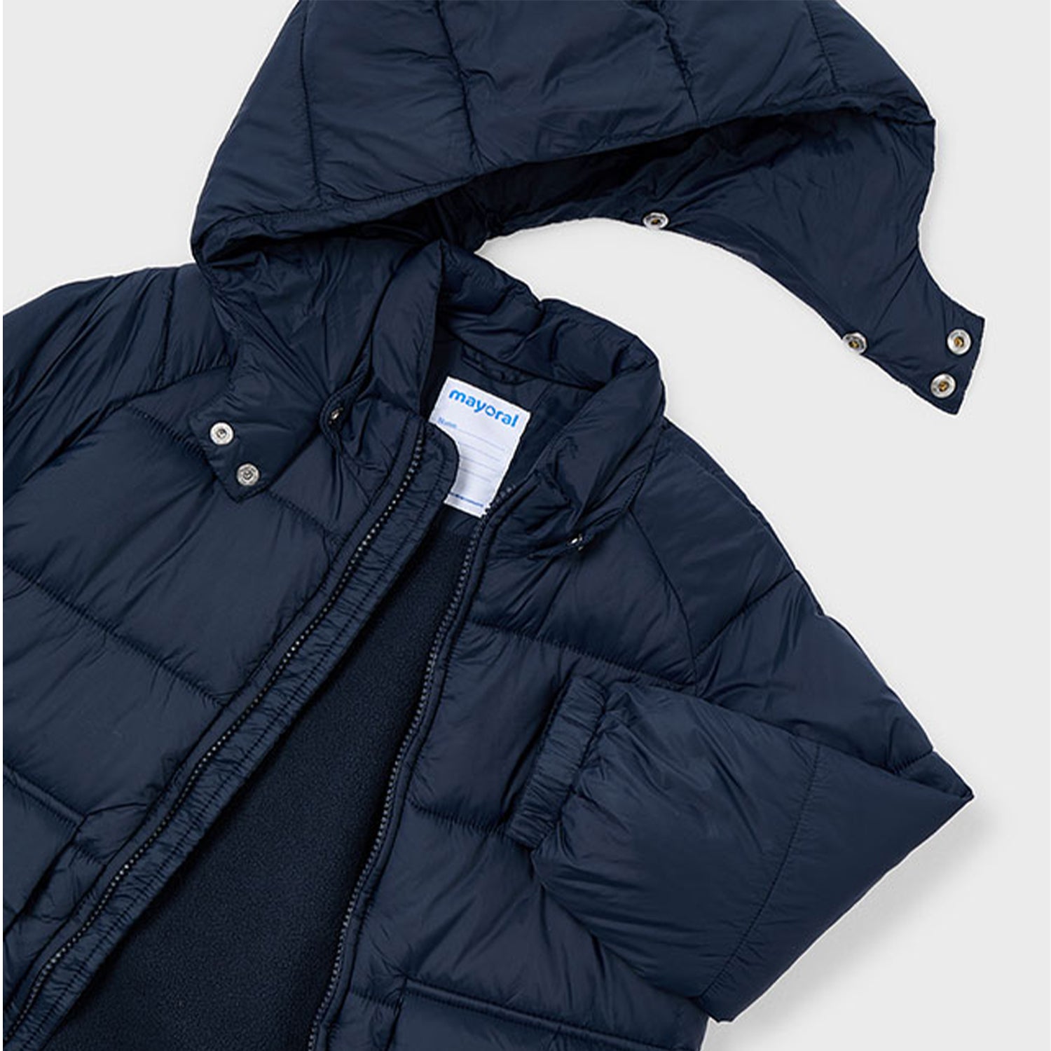 Navy Padded School Coat